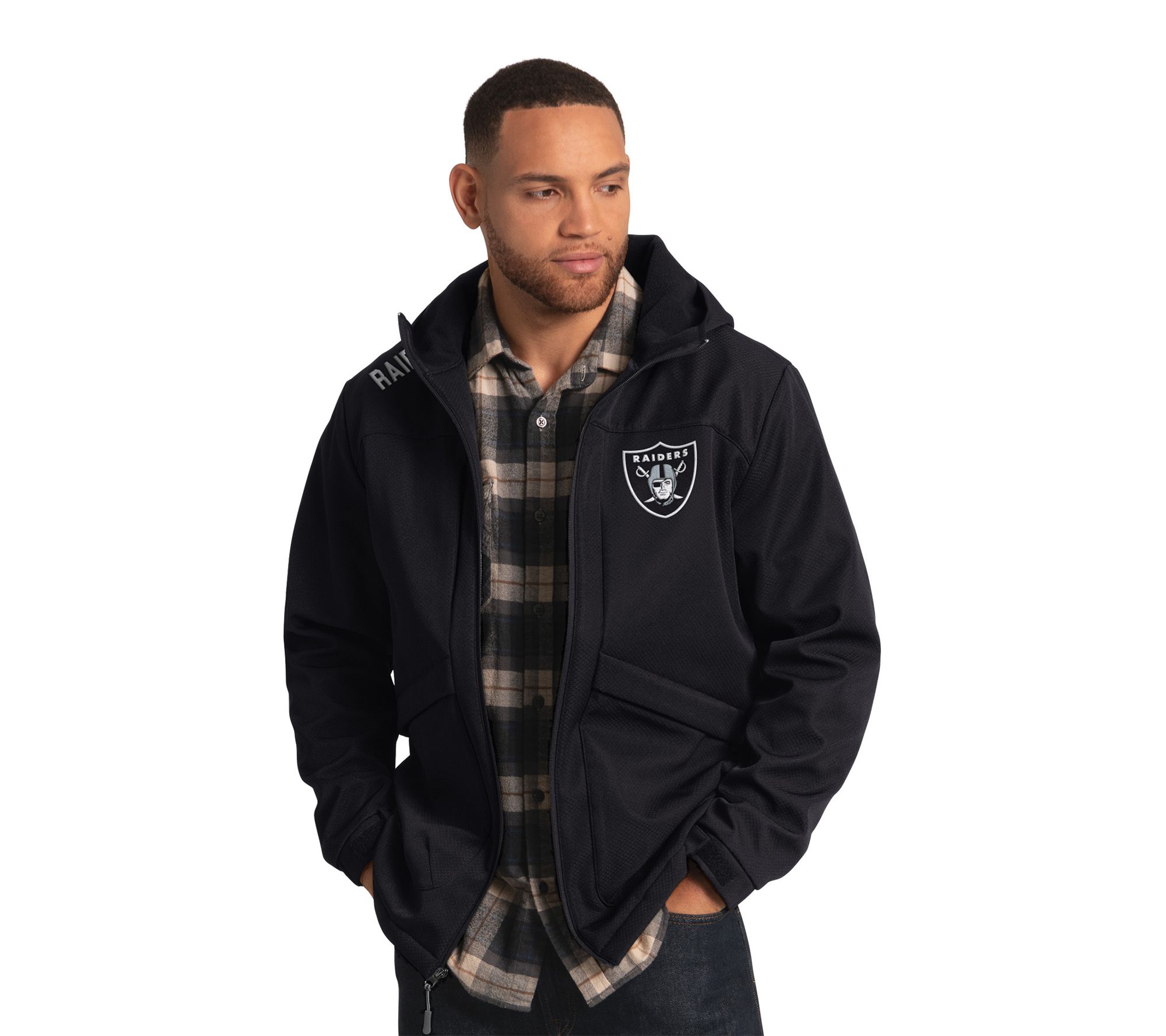 NFL Officially Licensed Men's Soft Shell Bonded Jacket