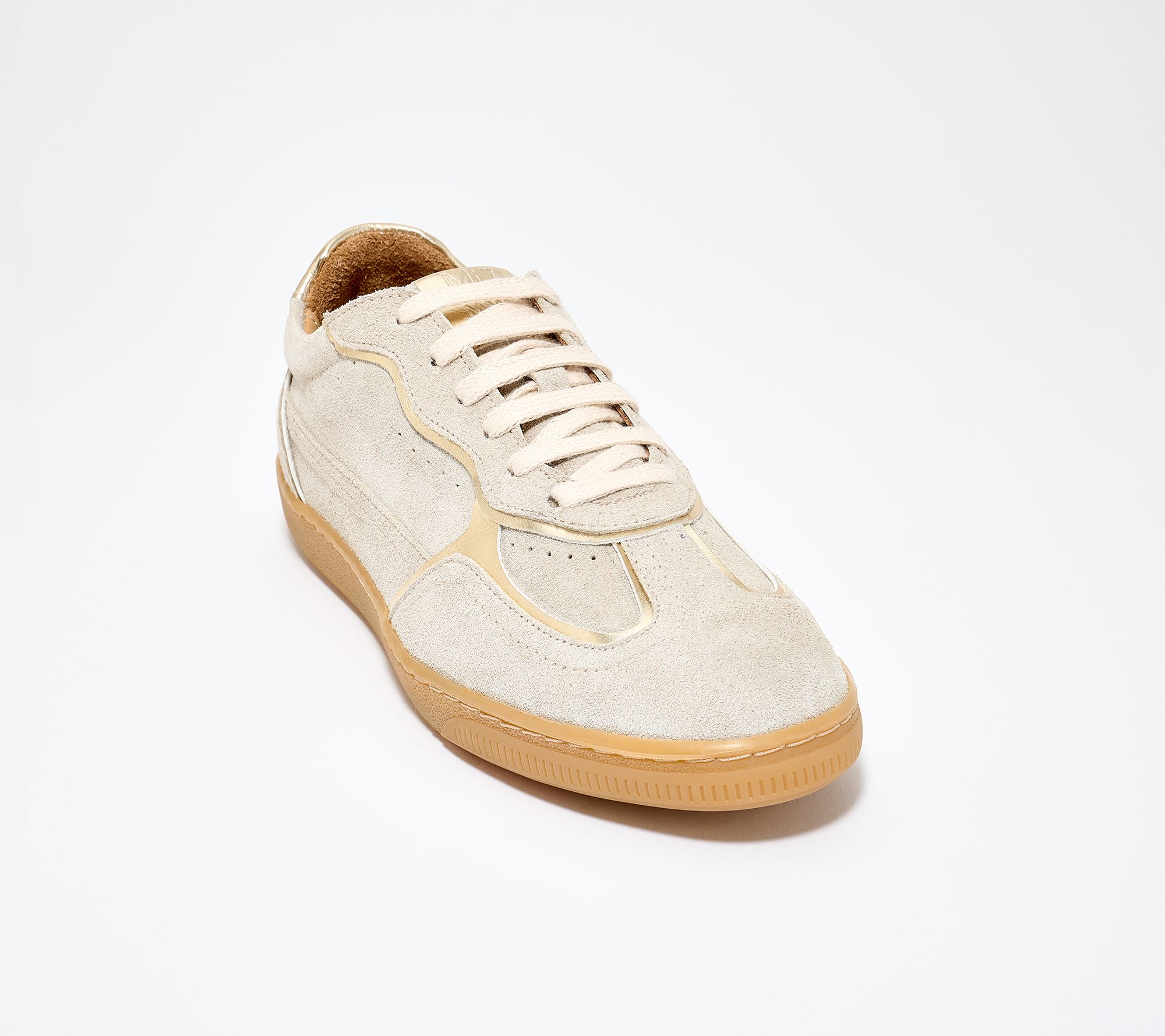 "As Is" Miz Mooz Suede Lace Up Sneakers- Rydell