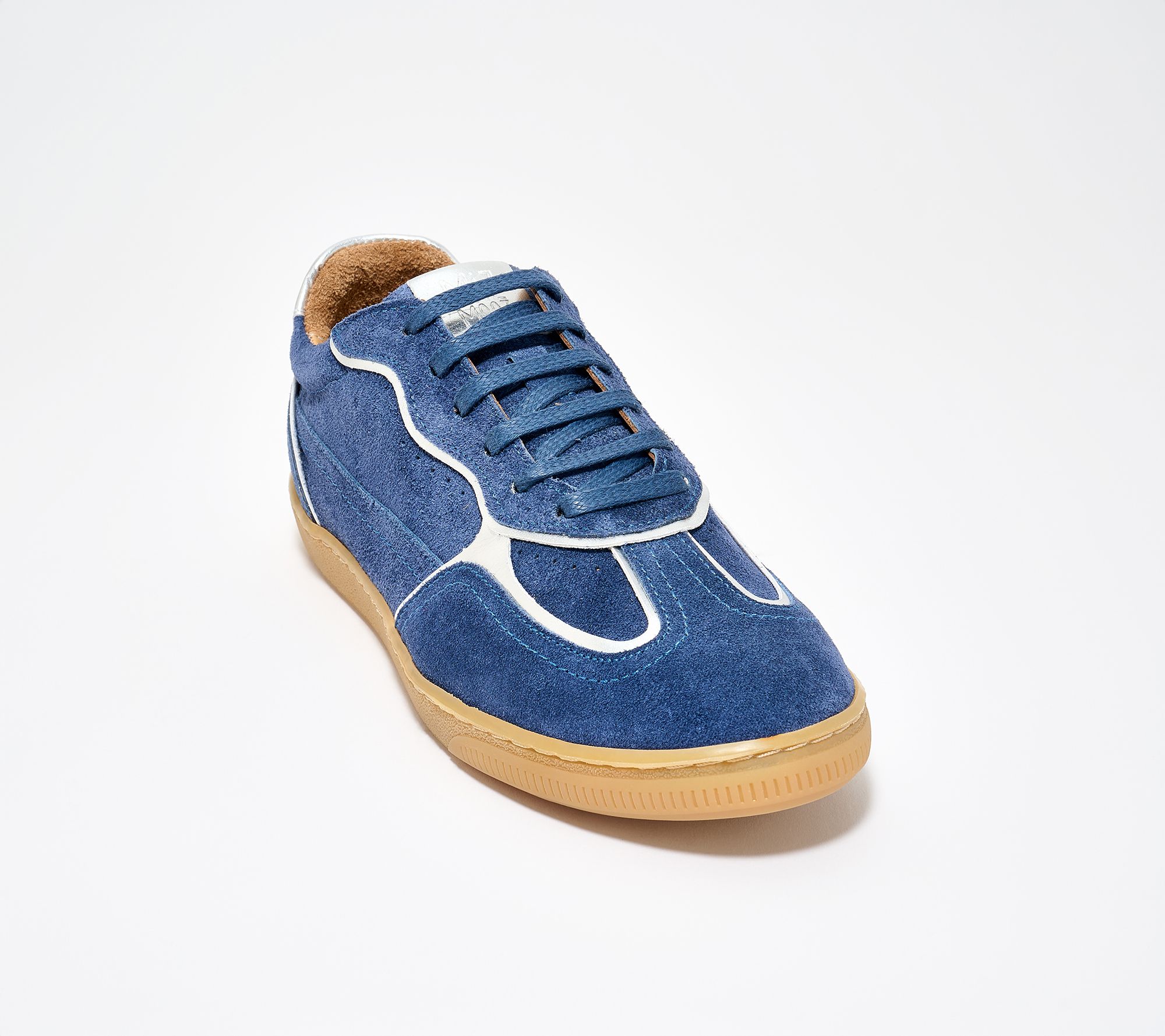 "As Is" Miz Mooz Suede Lace Up Sneakers- Rydell