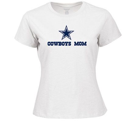 NFL Dallas Cowboys Mom T-Shirt — QVC.com