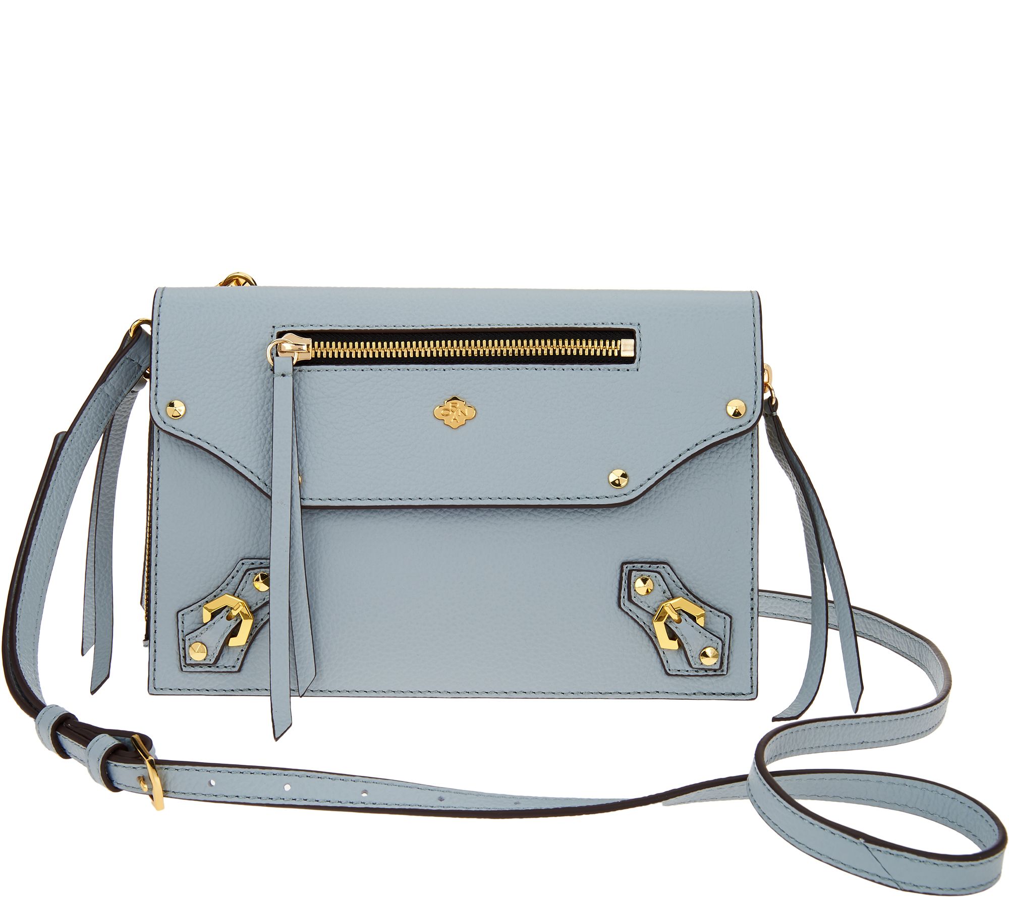 orYANy Pebble Leather Crossbody- Zaria - Page 1 — QVC.com