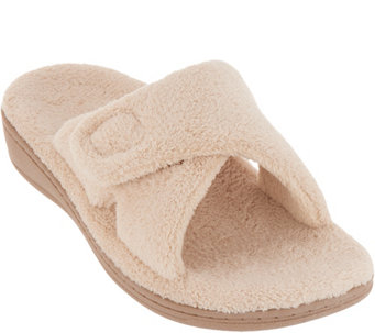 Vionic Adjustable Strap Slippers - Relax