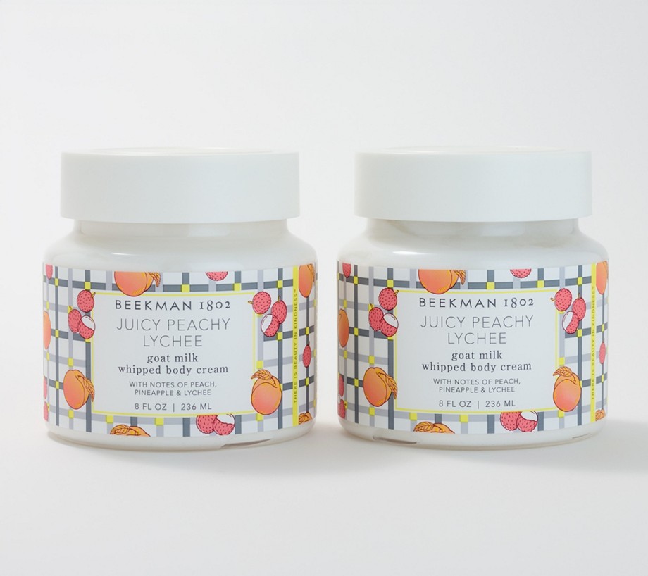 Beekman 1802 Whipped Goat Milk Body Cream Duo