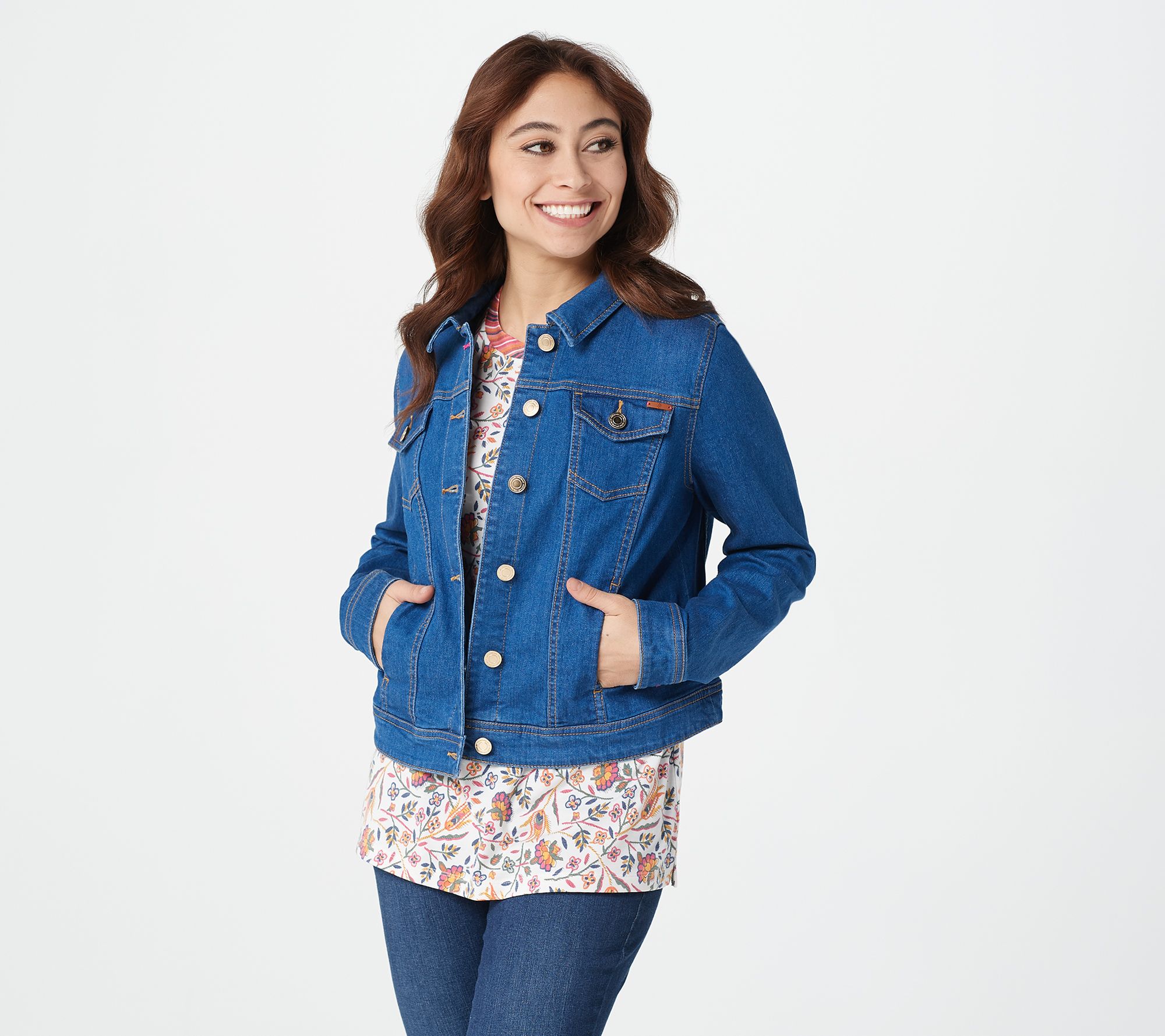 qvc denim jackets