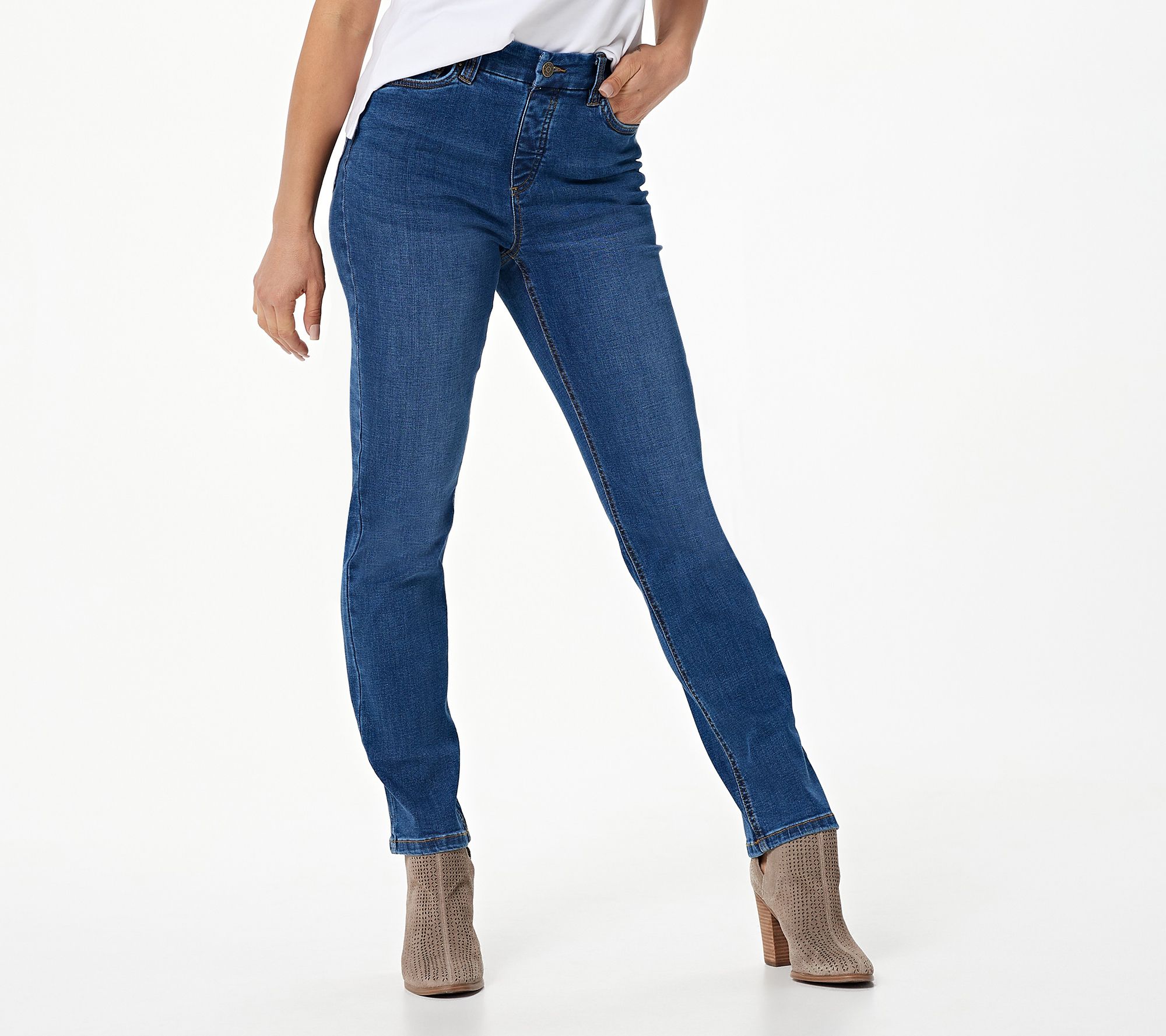 Co. Easy Stretch Denim Petite Pull-On 