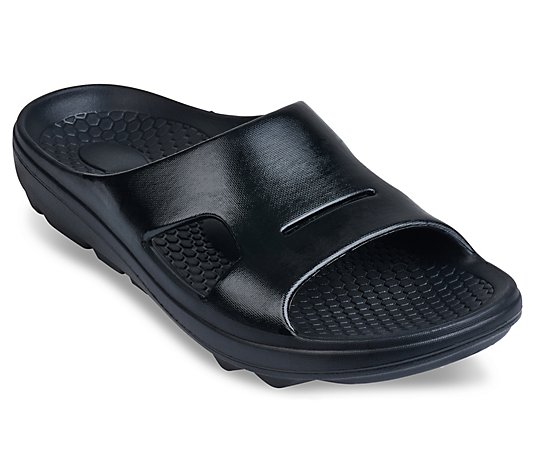 Spenco Orthotic Men's Slide Sandals - Fusion Fade