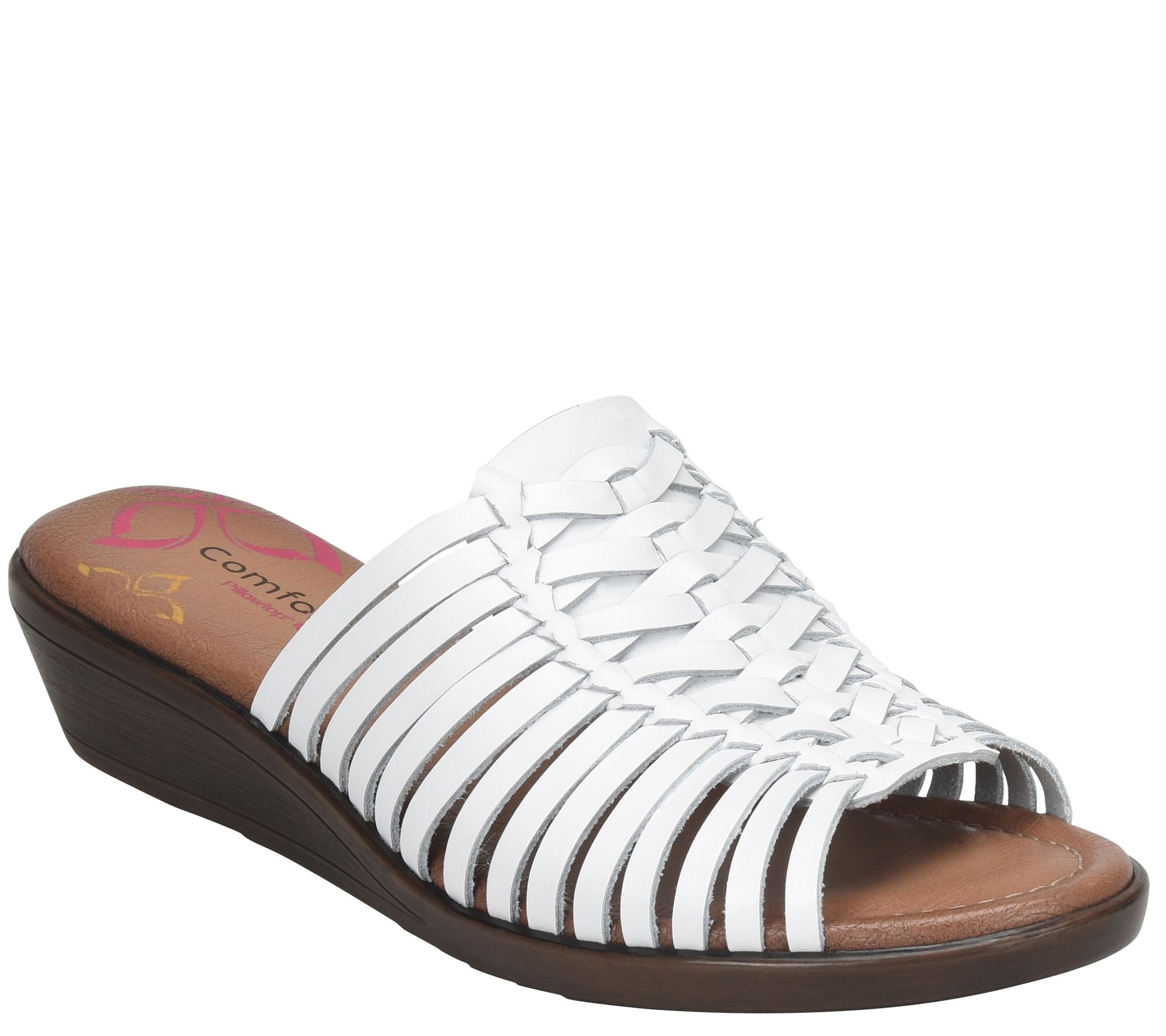 Comfortiva Huarache Wedge Sandals 