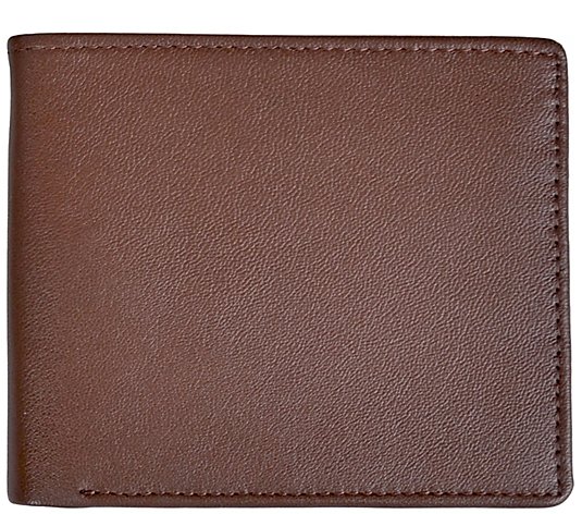 Royce New York Leather Commuter Wallet