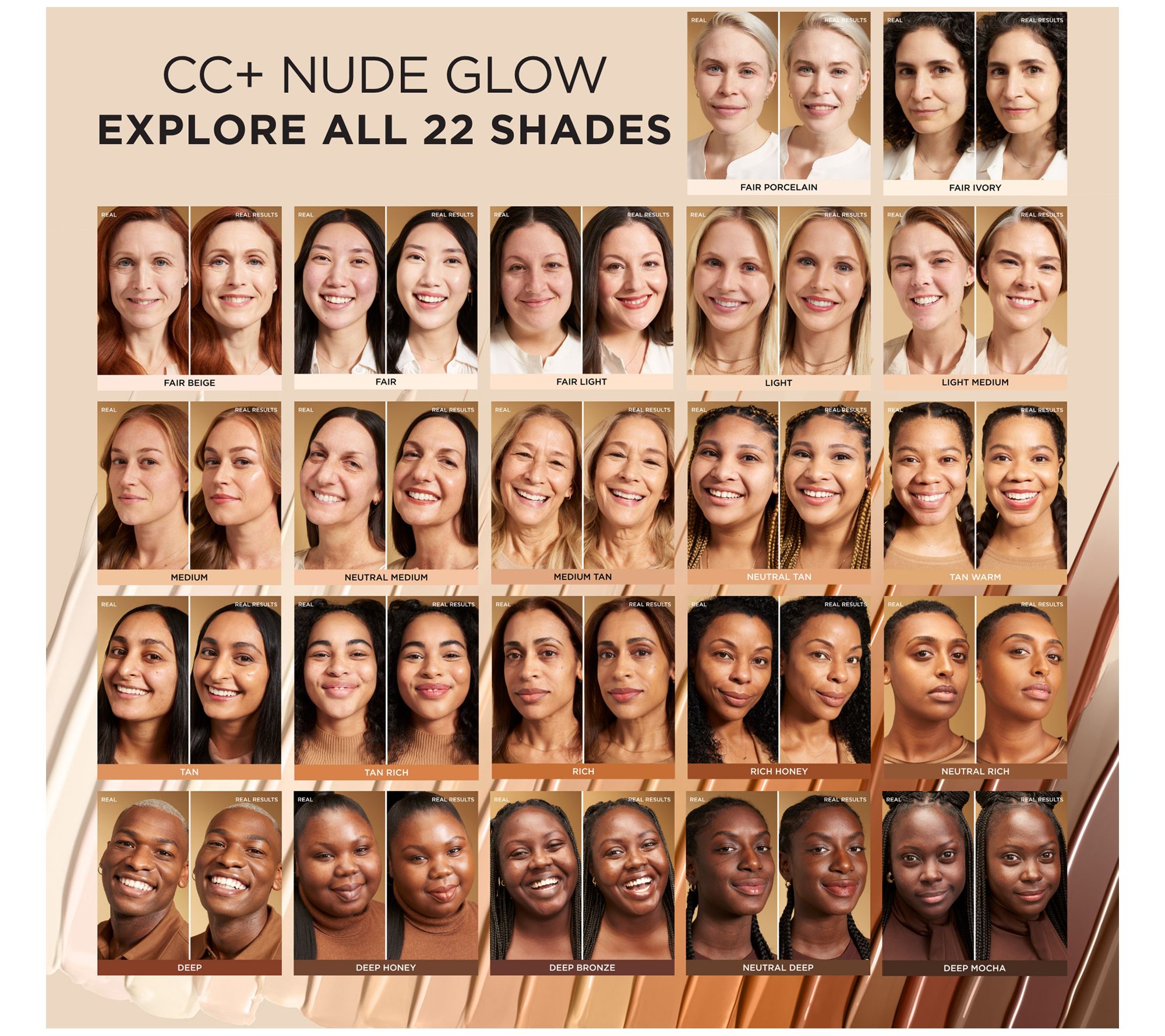 2000px x 1778px - IT Cosmetics Your Skin But Better CC+ Nude Glow SPF40 w/ Luxe Brush -  QVC.com