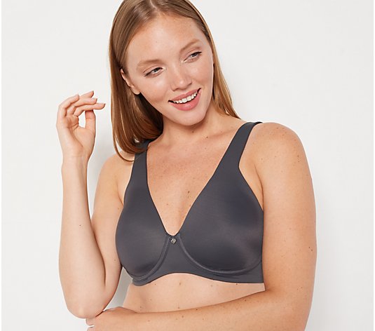 As Is Breezies Modern Micro Wirefree Contour Bra 