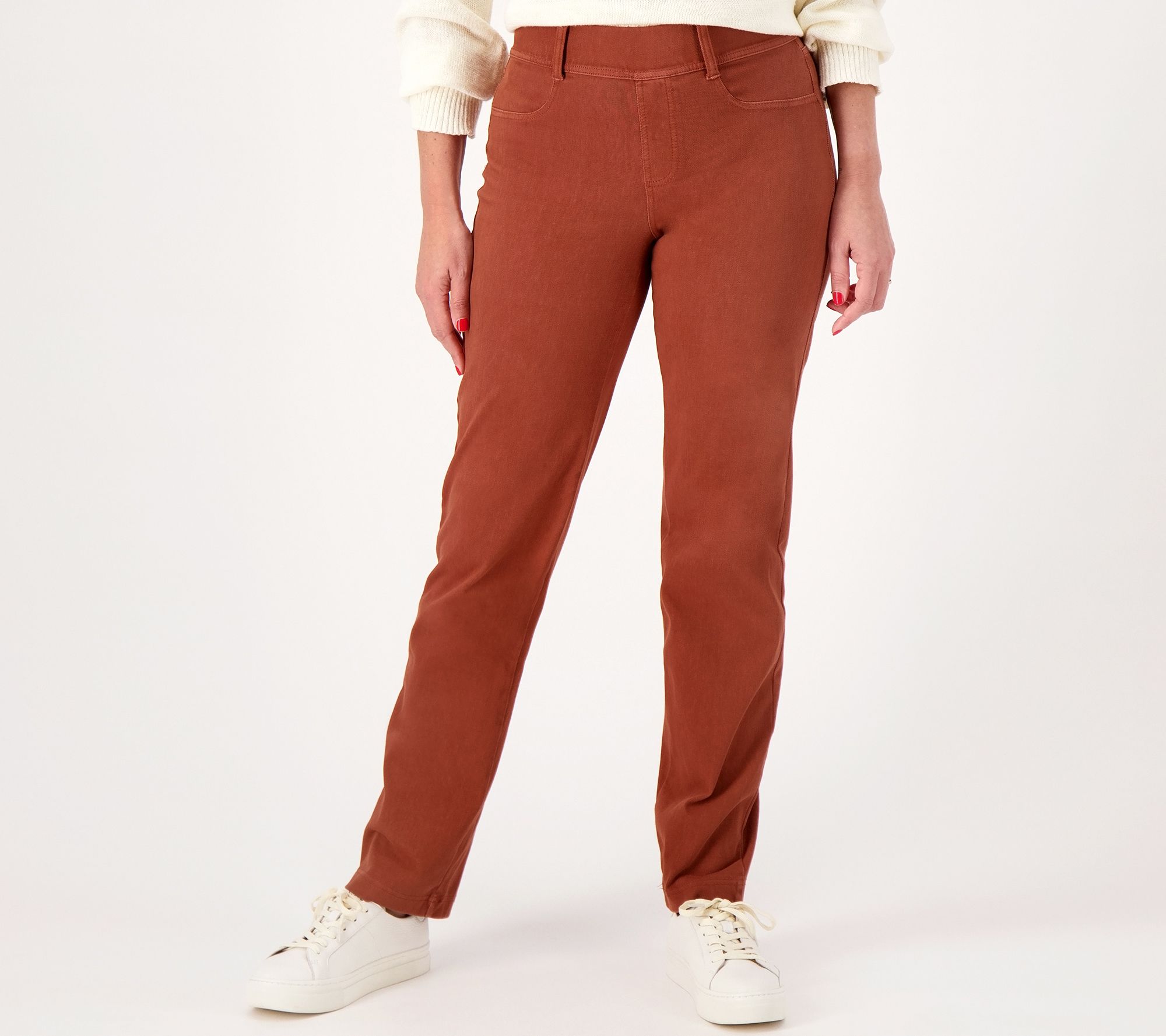 Lands' End Starfish Straight Leg Pocket Pants - QVC.com