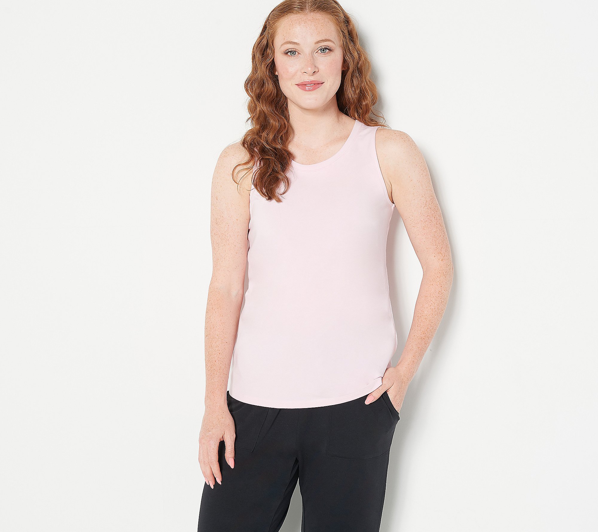 As Is Modern Soul Soothing Knit Scoop Neck Tank