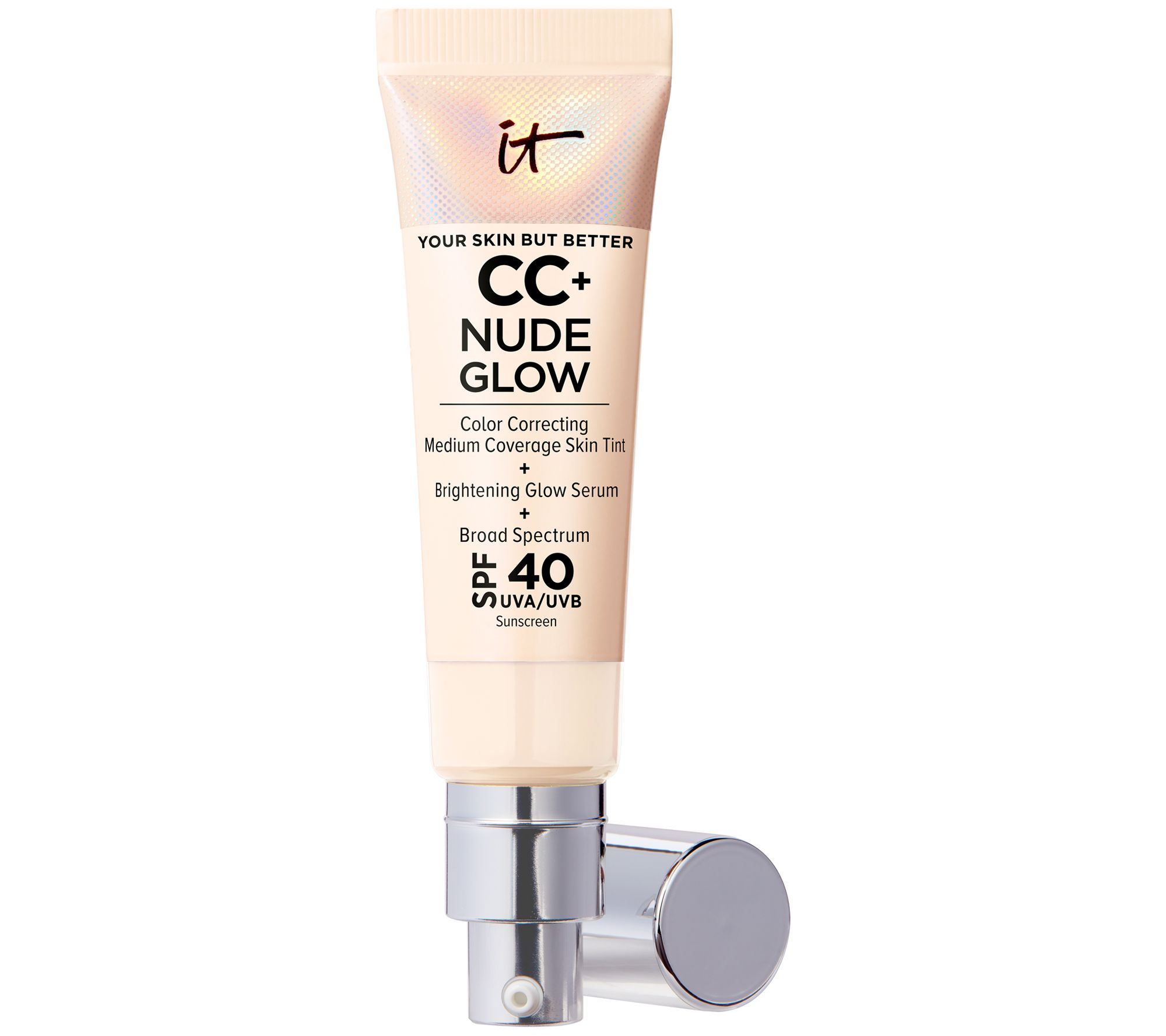 IT Cosmetics CC+ Nude Glow Foundation + Serum w /SPF 40 - QVC.com