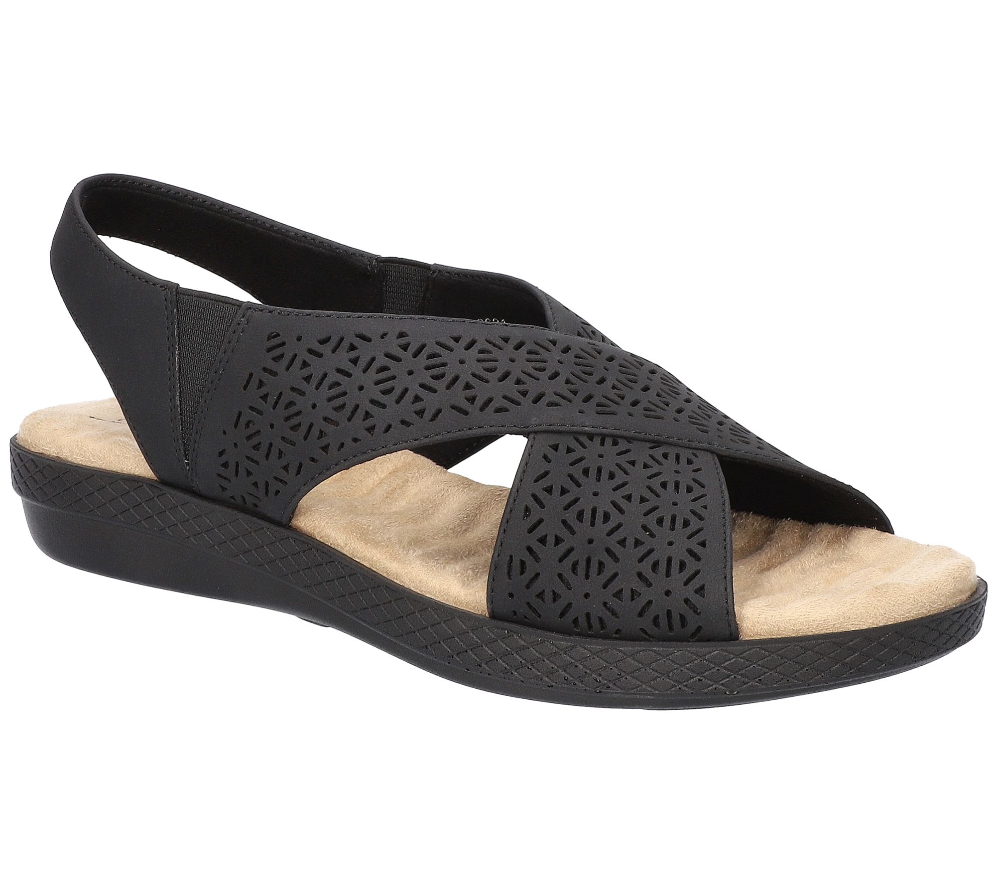 Easy Street Comfort Wave Sandals - Claudia - QVC.com