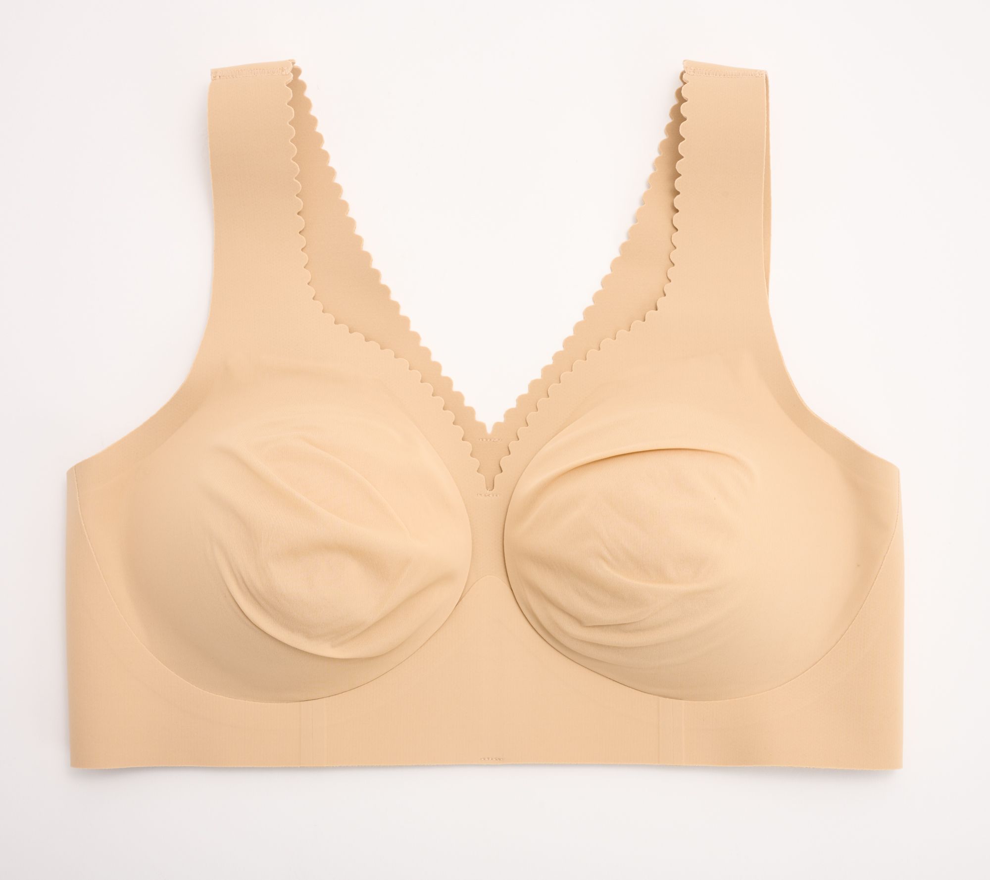 Evelyn & Bobbie Evelyn Seamless Wirefree Bra on QVC 