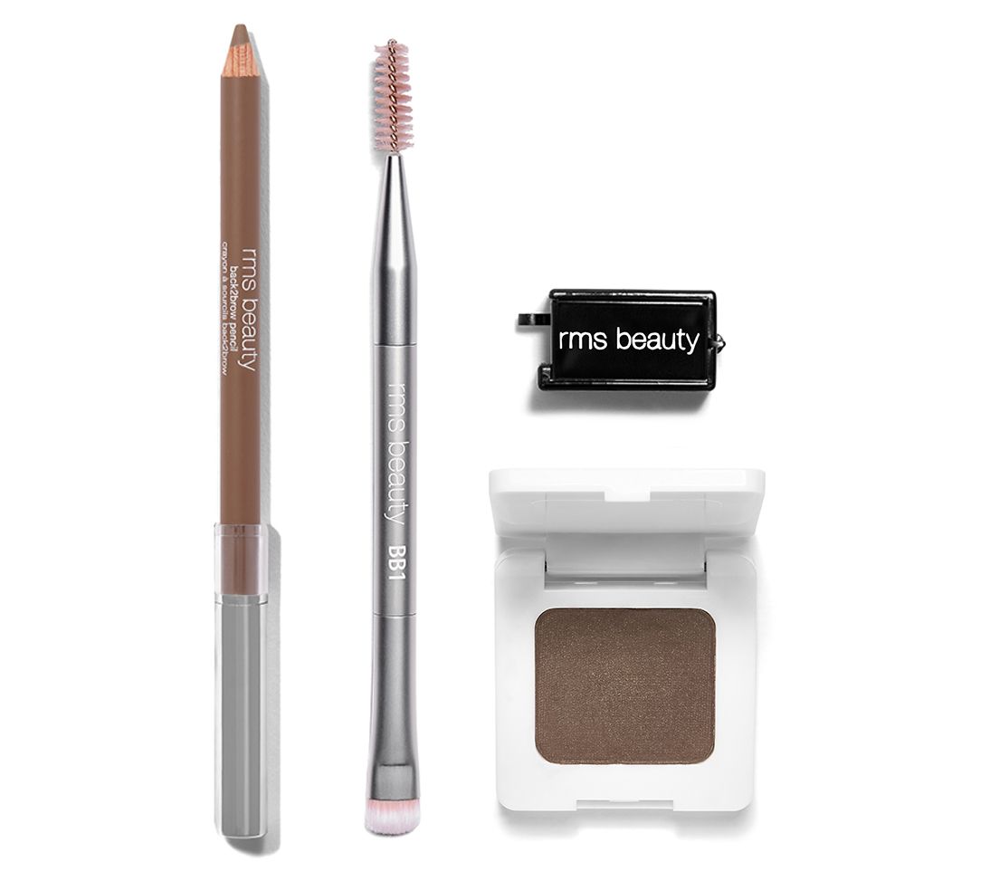 RMS Beauty Back2Brow Pencil & Powder 3-Piece Brow Kit