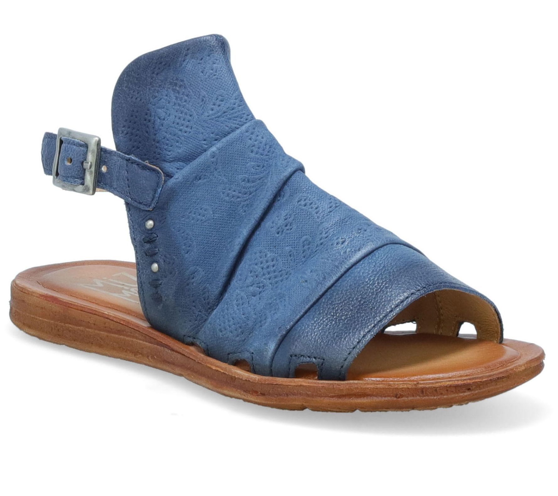 Miz Mooz Leather Comfort Flat Sandal- Fermie
