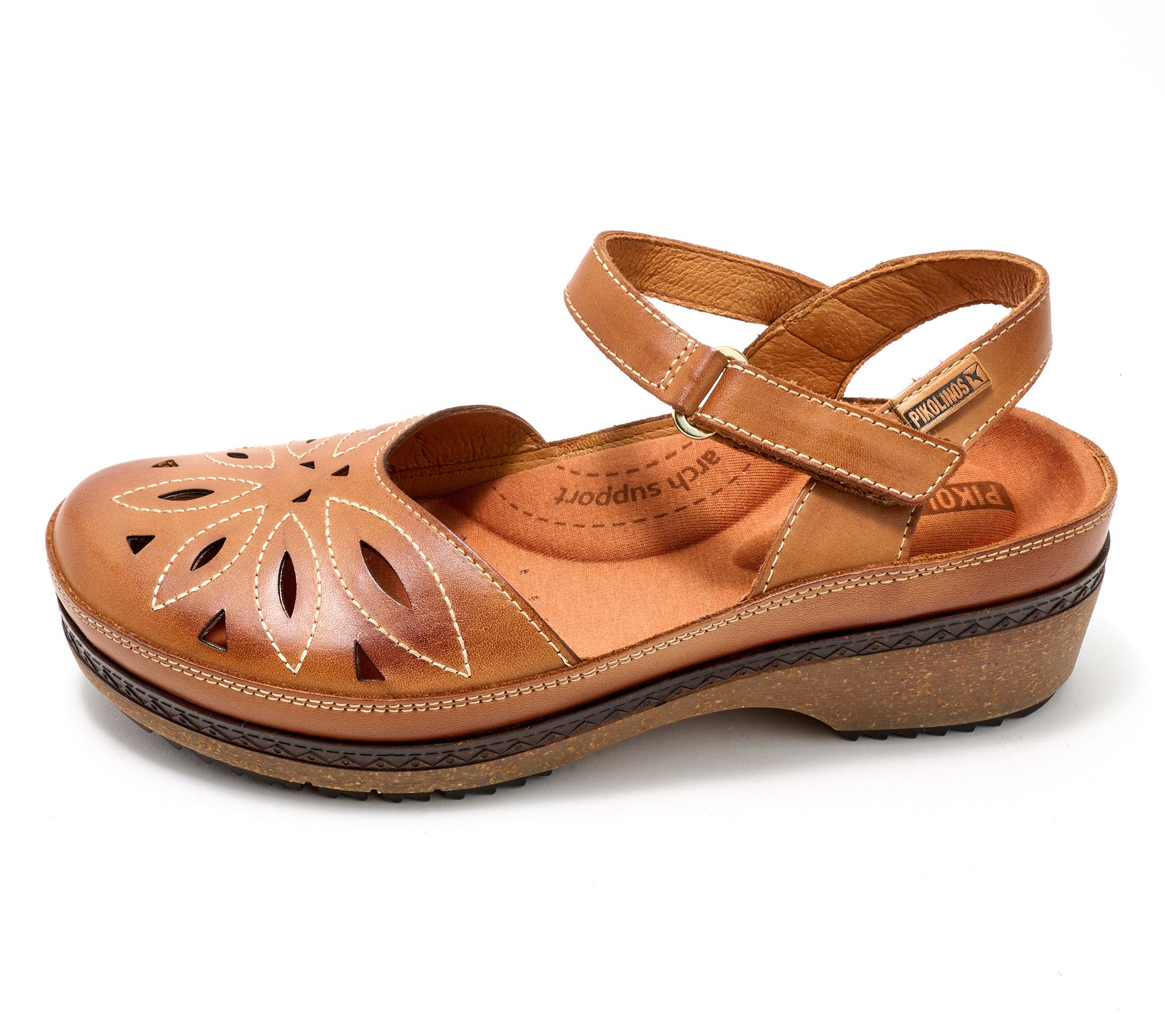 Pikolinos Leather Closed Toe Sandals - Biarritz