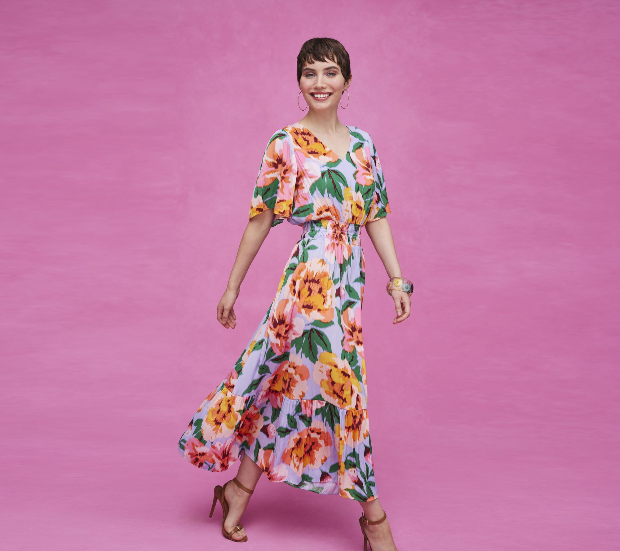 Qvc isaac mizrahi maxi dresses best sale