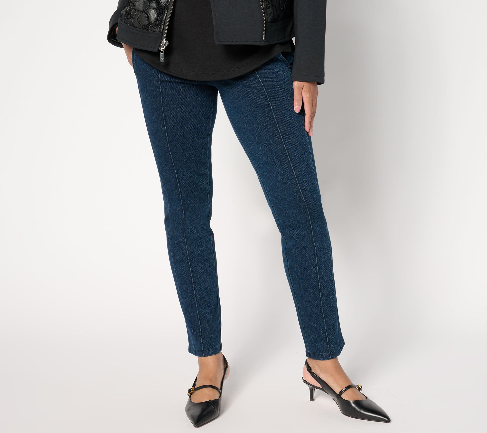 Wicked by Women with Control Prime Stretch Denim Petite Pants