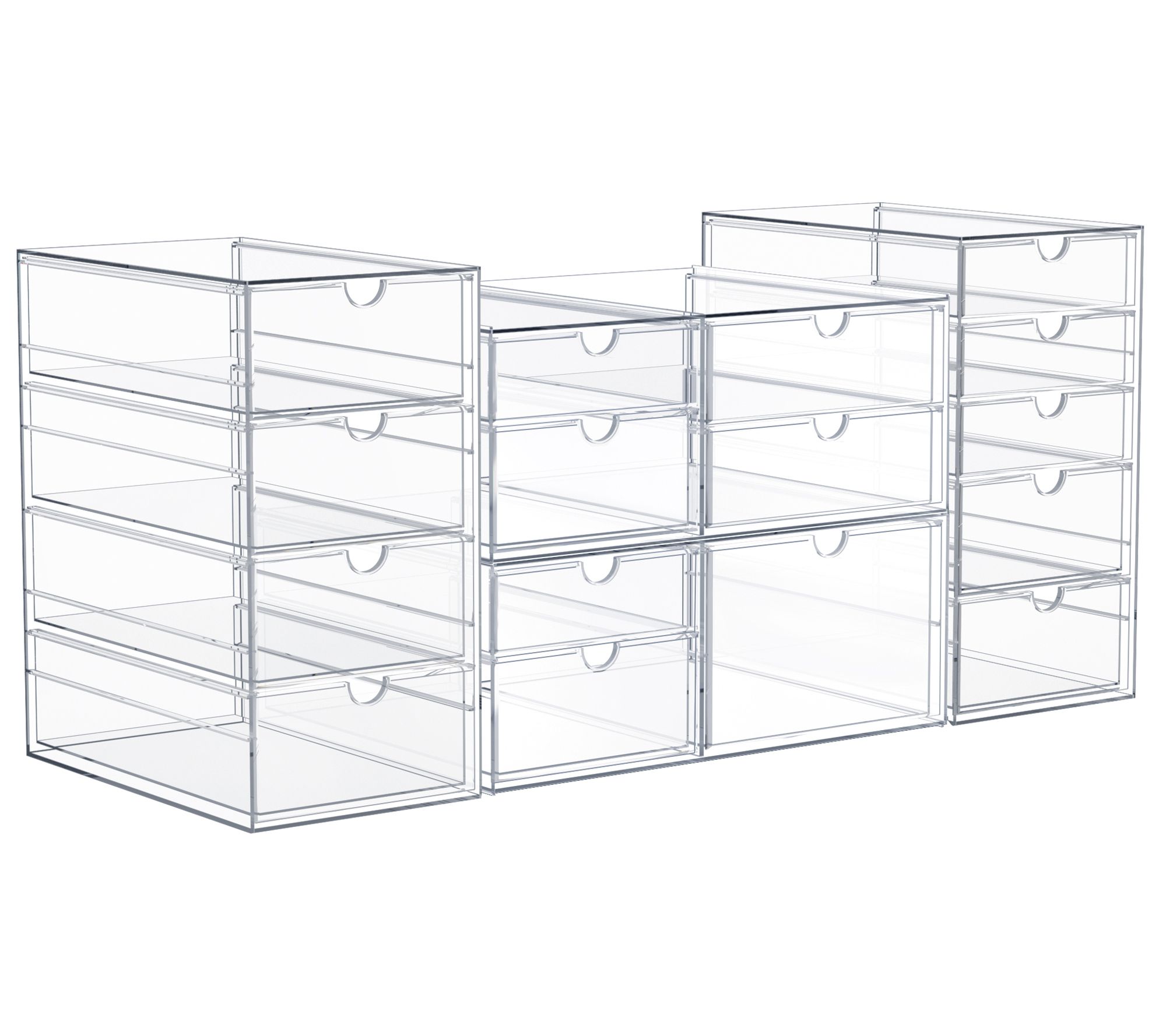 Sorbus 16-Drawer Acrylic Organizer for Makeup - QVC.com