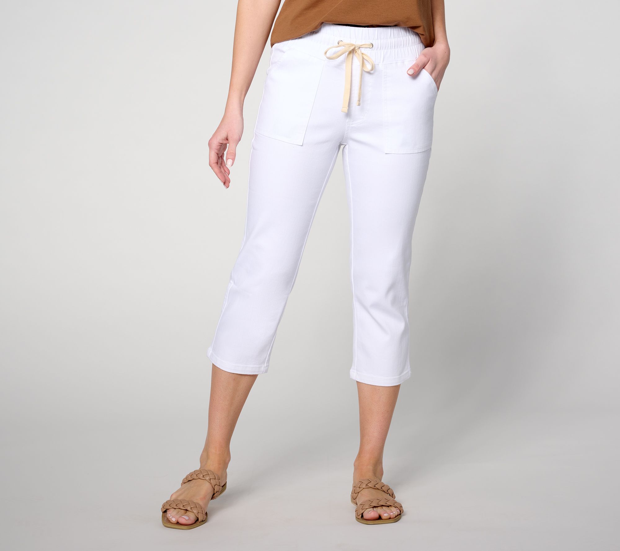 "As Is" Belle by Kim Gravel Reg Primabelle Twill Utility Capri
