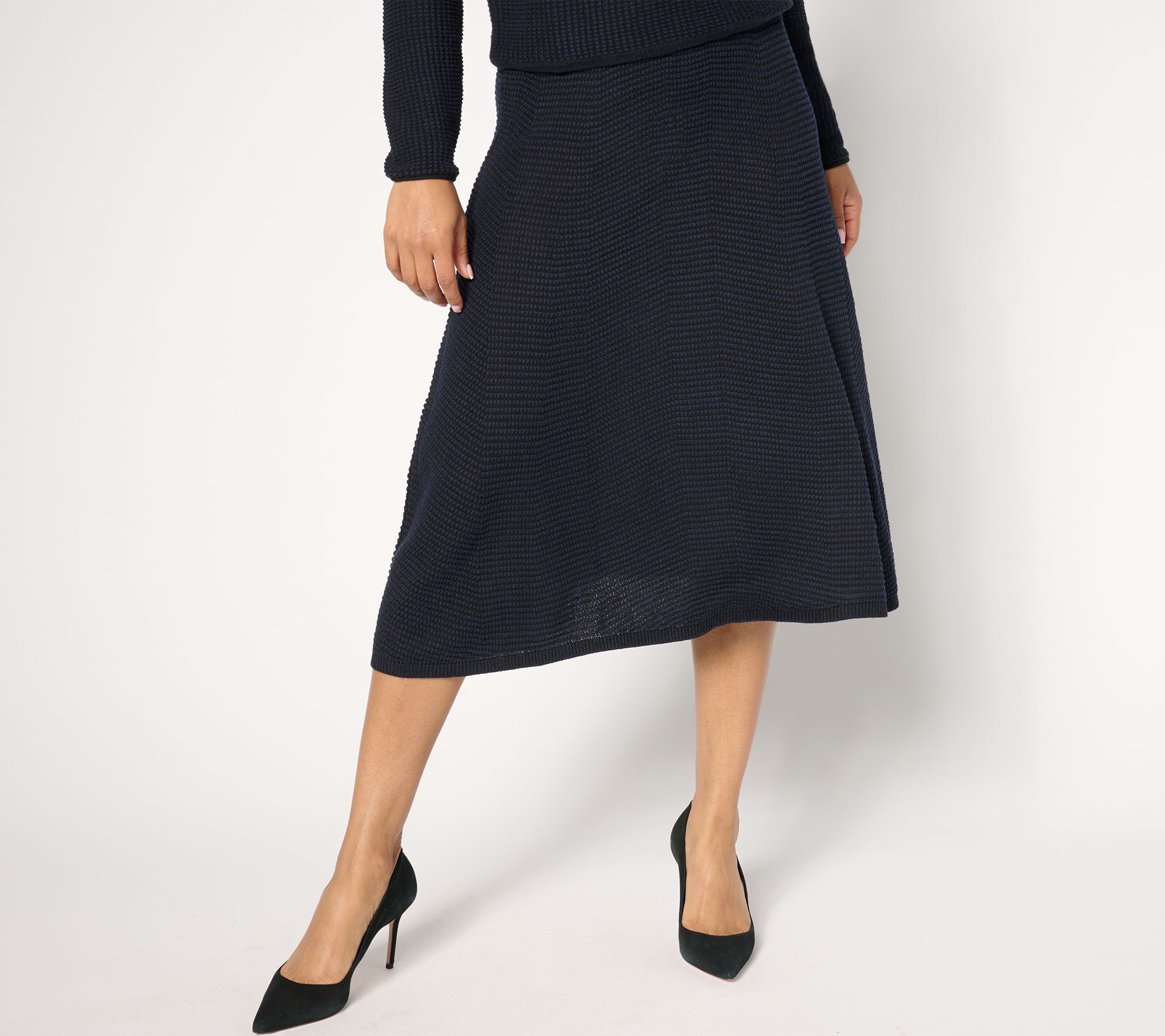 "As Is" NIC+ZOE Pixel Knit Skirt