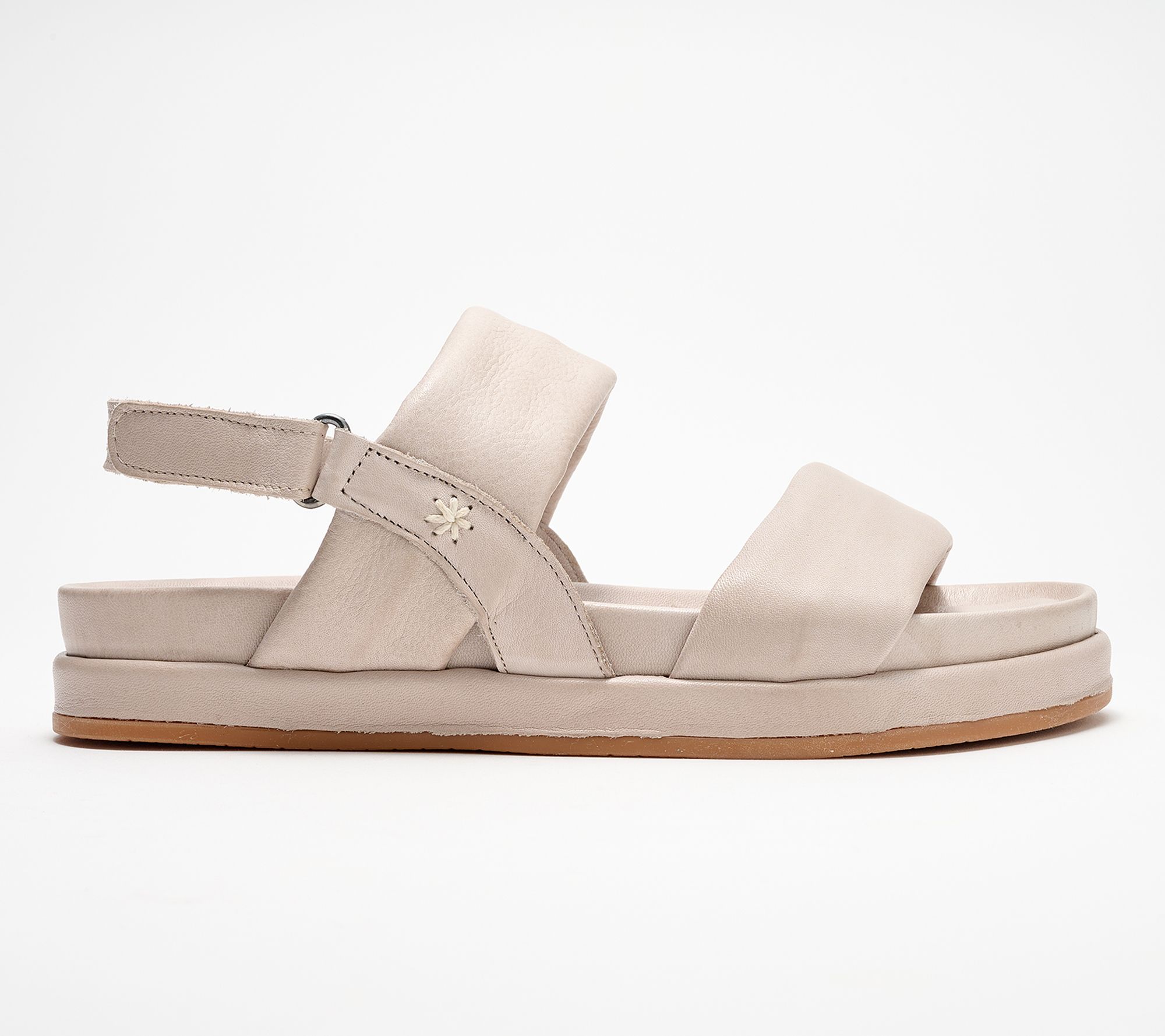Miz Mooz Leather Adjustable Sandals - Toto - QVC.com