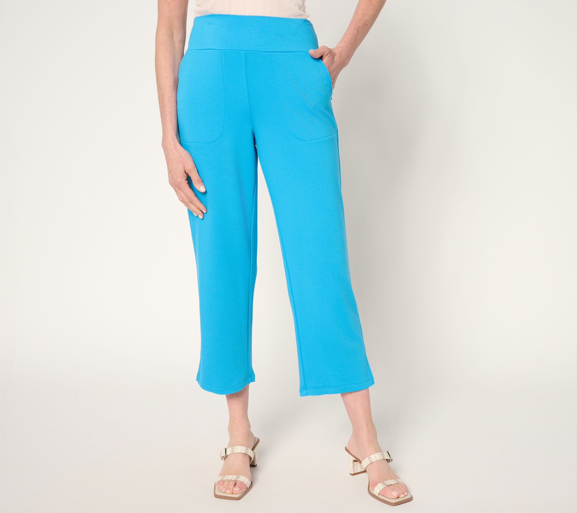 Brandis Dress Out Loud Petite Acquitted Knit Cropped Pants