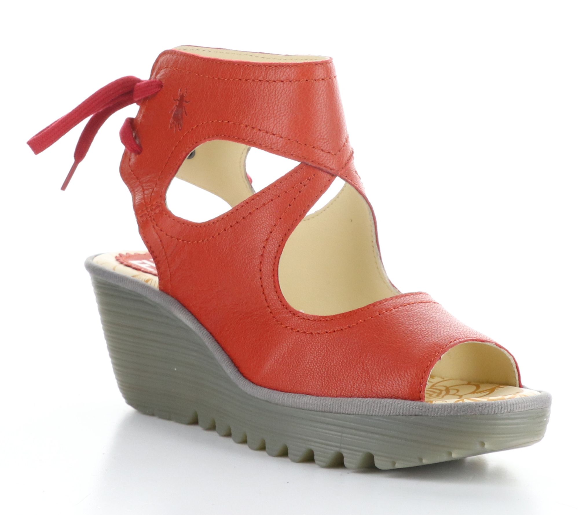 Fly London Mousse Lace Up Sandal  - Yulp