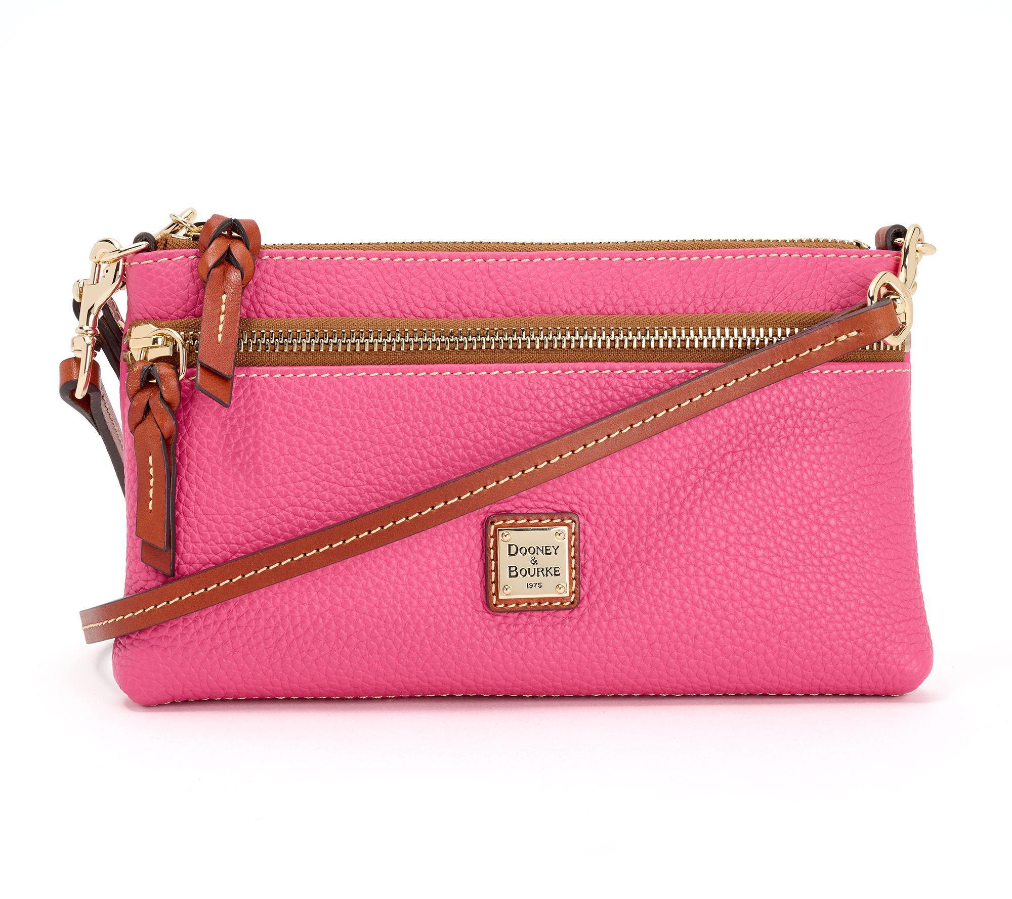 "As Is" Dooney & Bourke Pebble Leather East West Crossbody