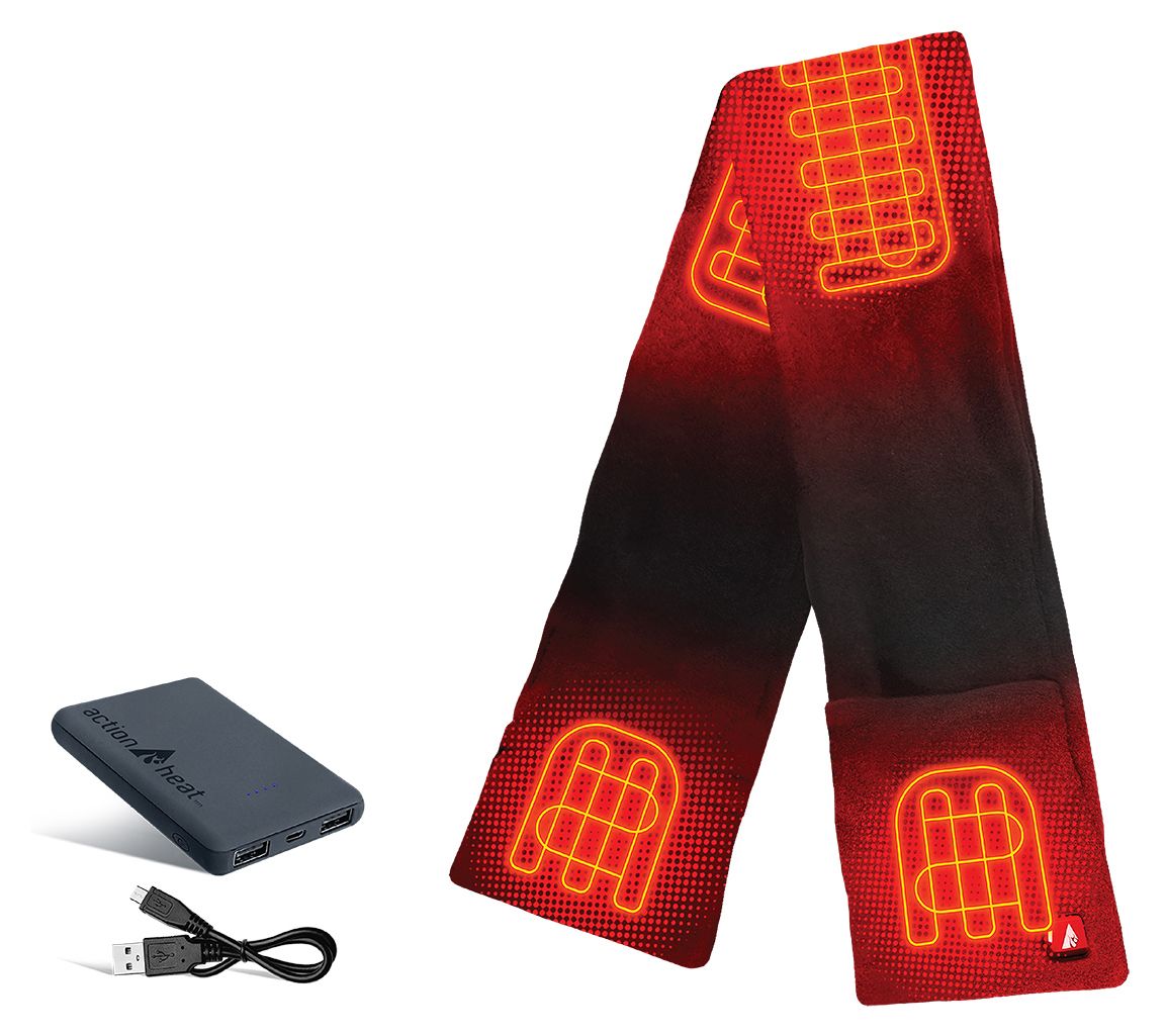 Actionheat 5V Unisex Heated Fleece Scarf