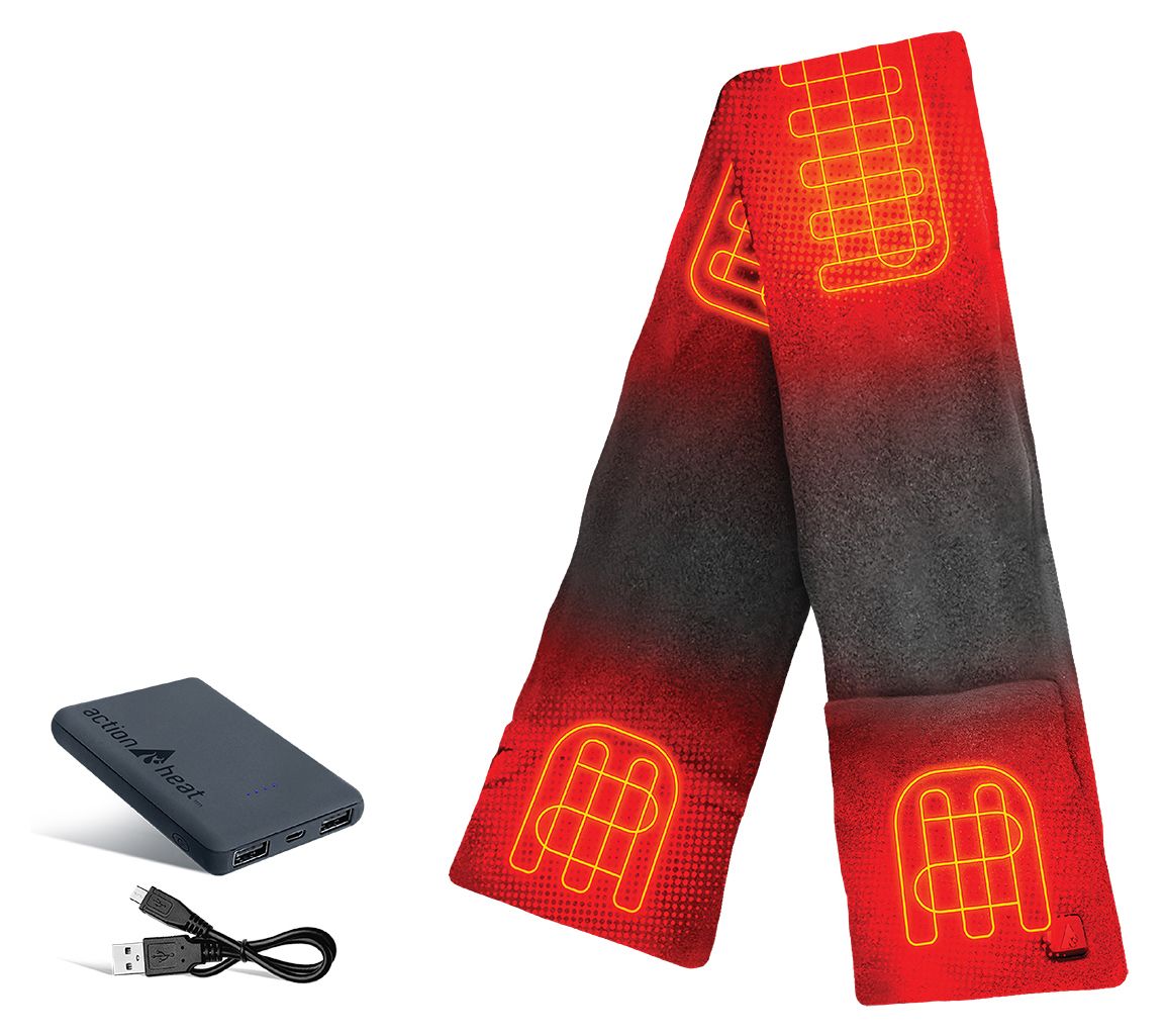 Actionheat 5V Unisex Heated Fleece Scarf