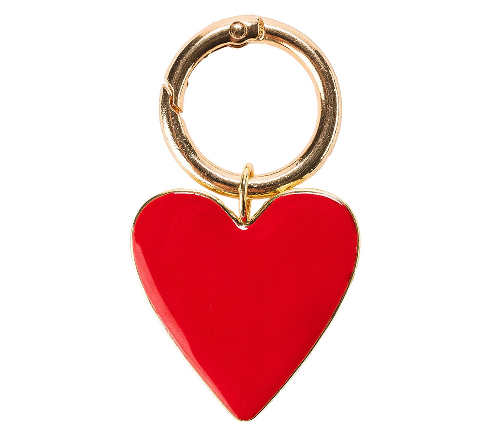 Violet & Brooks Enamel Heart Bag Charm