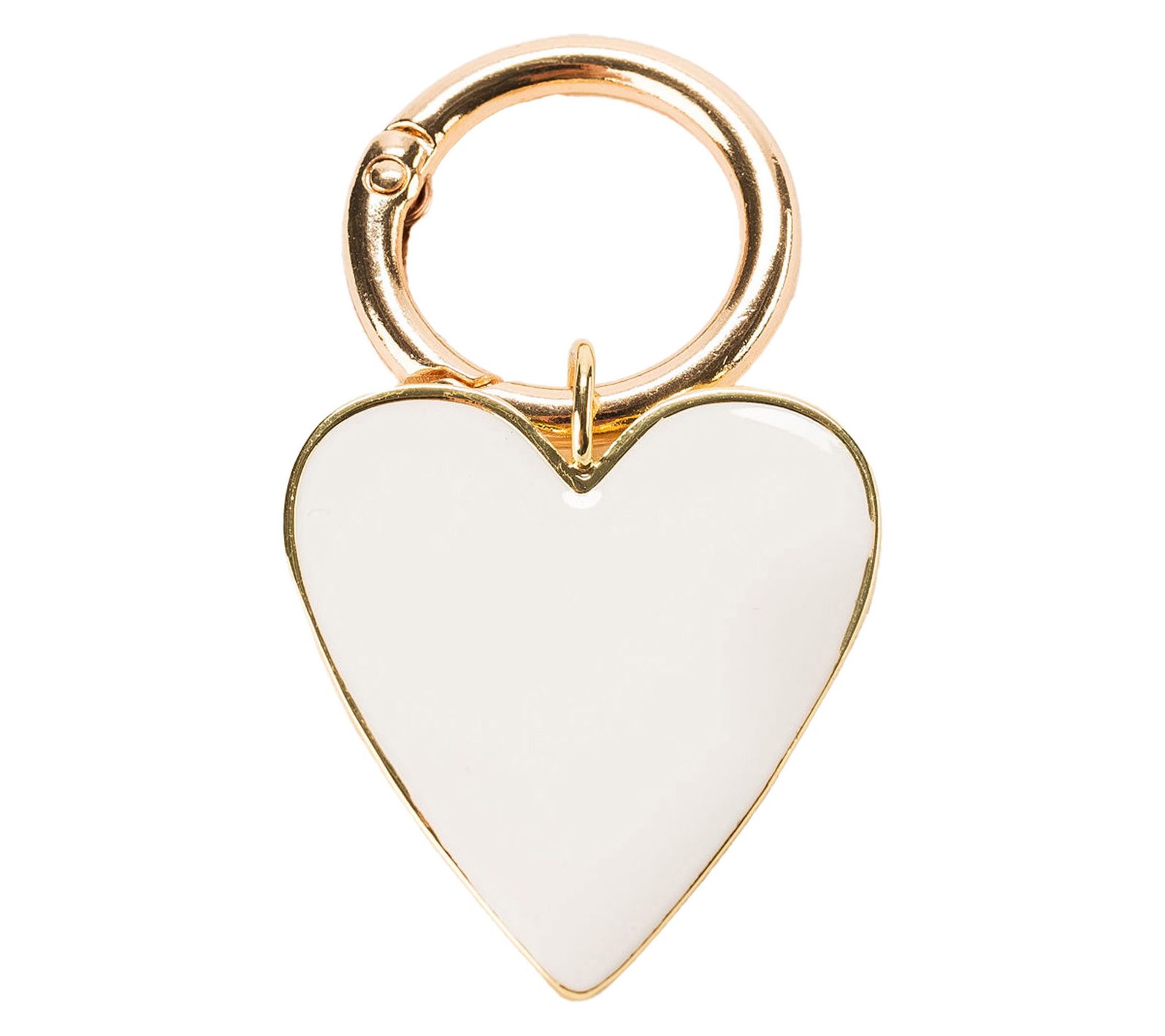 Violet & Brooks Enamel Heart Bag Charm