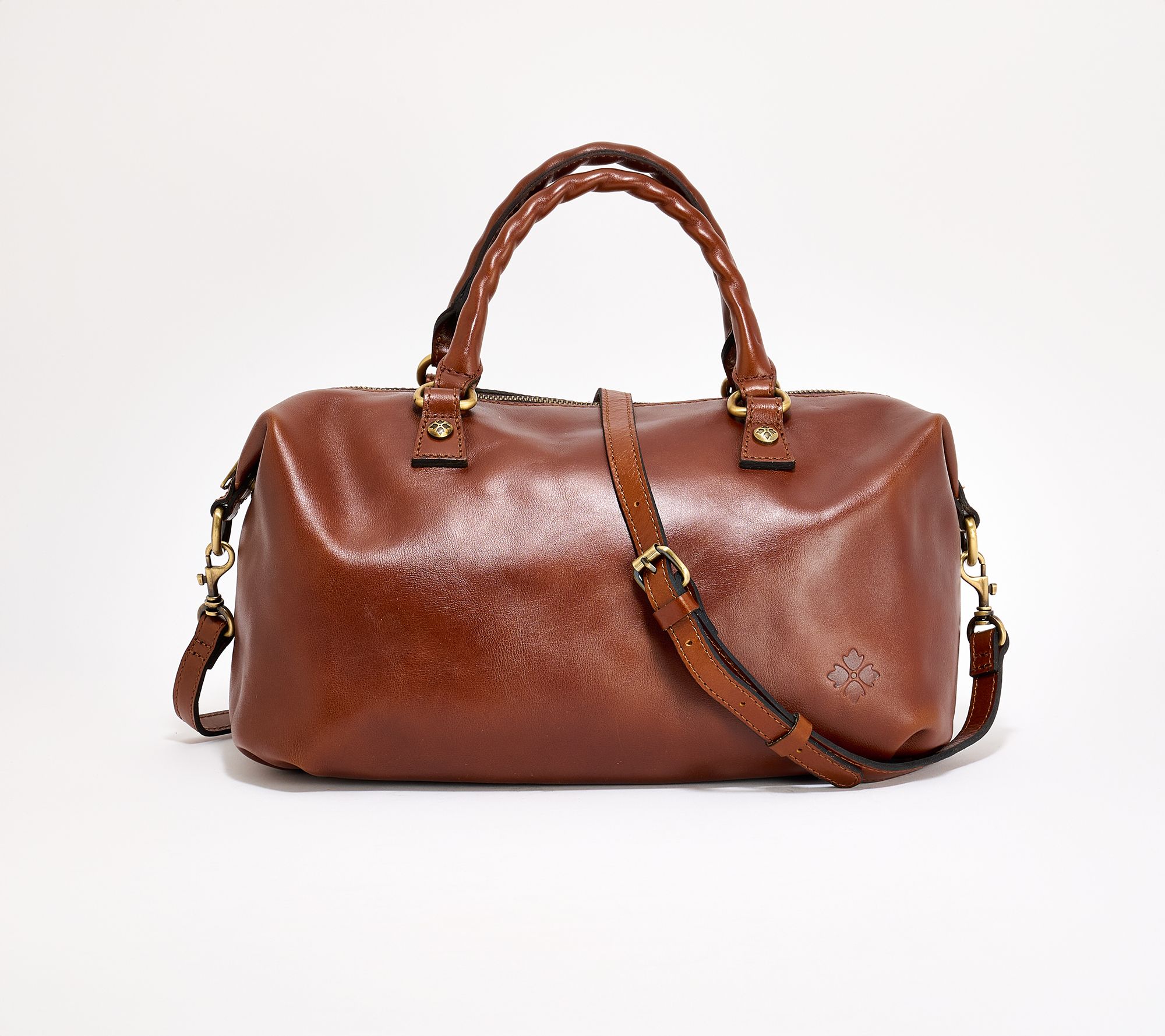 Patricia Nash Calasetta Leather Top Handle Crossbody