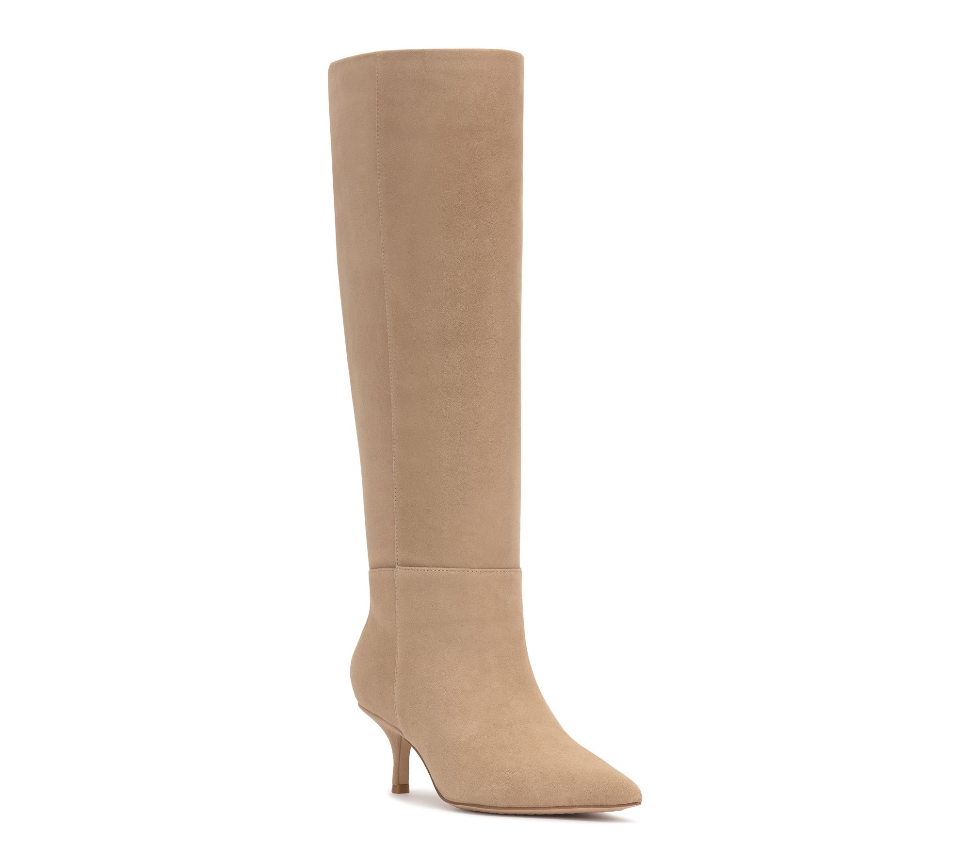 Vince Camuto Leather or Suede Heeled Boots - Tansie