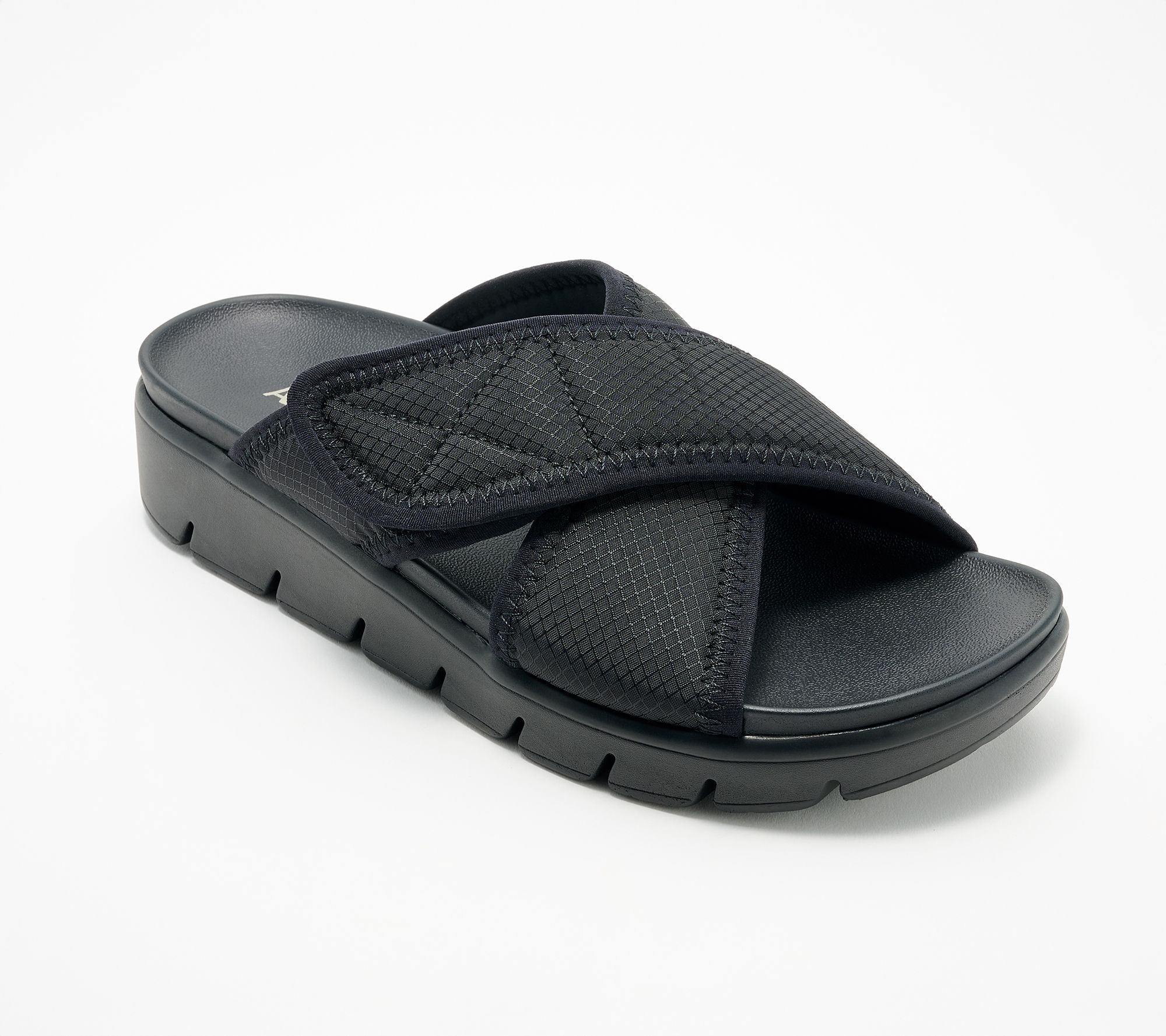 "As Is" Alegria Adjustable Slide Sandals - Haleigh
