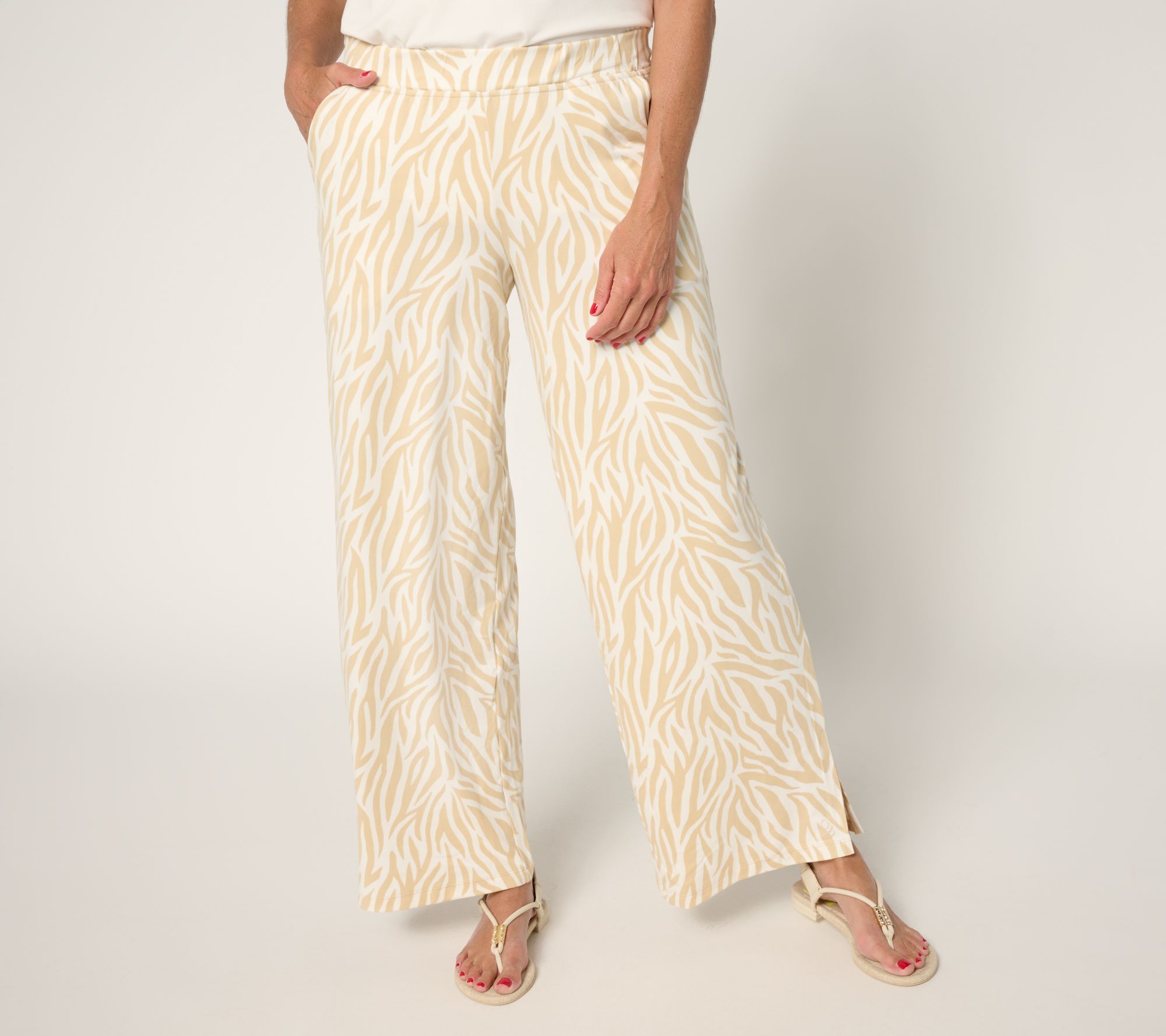 "As Is" Cuddl Duds Flexwear Straight Leg Lounge Pant