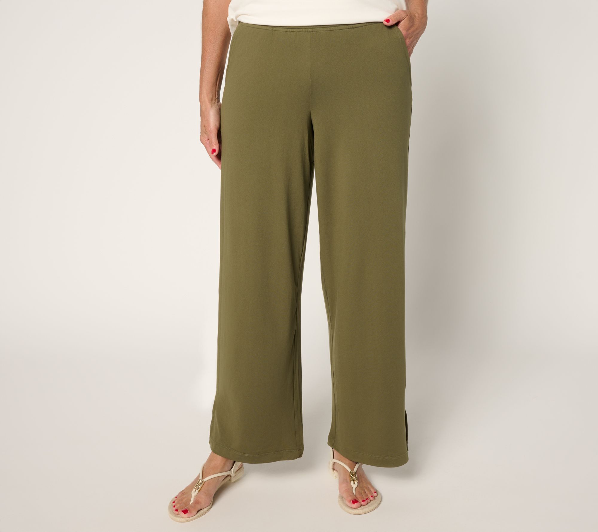 "As Is" Cuddl Duds Flexwear Straight Leg Lounge Pant