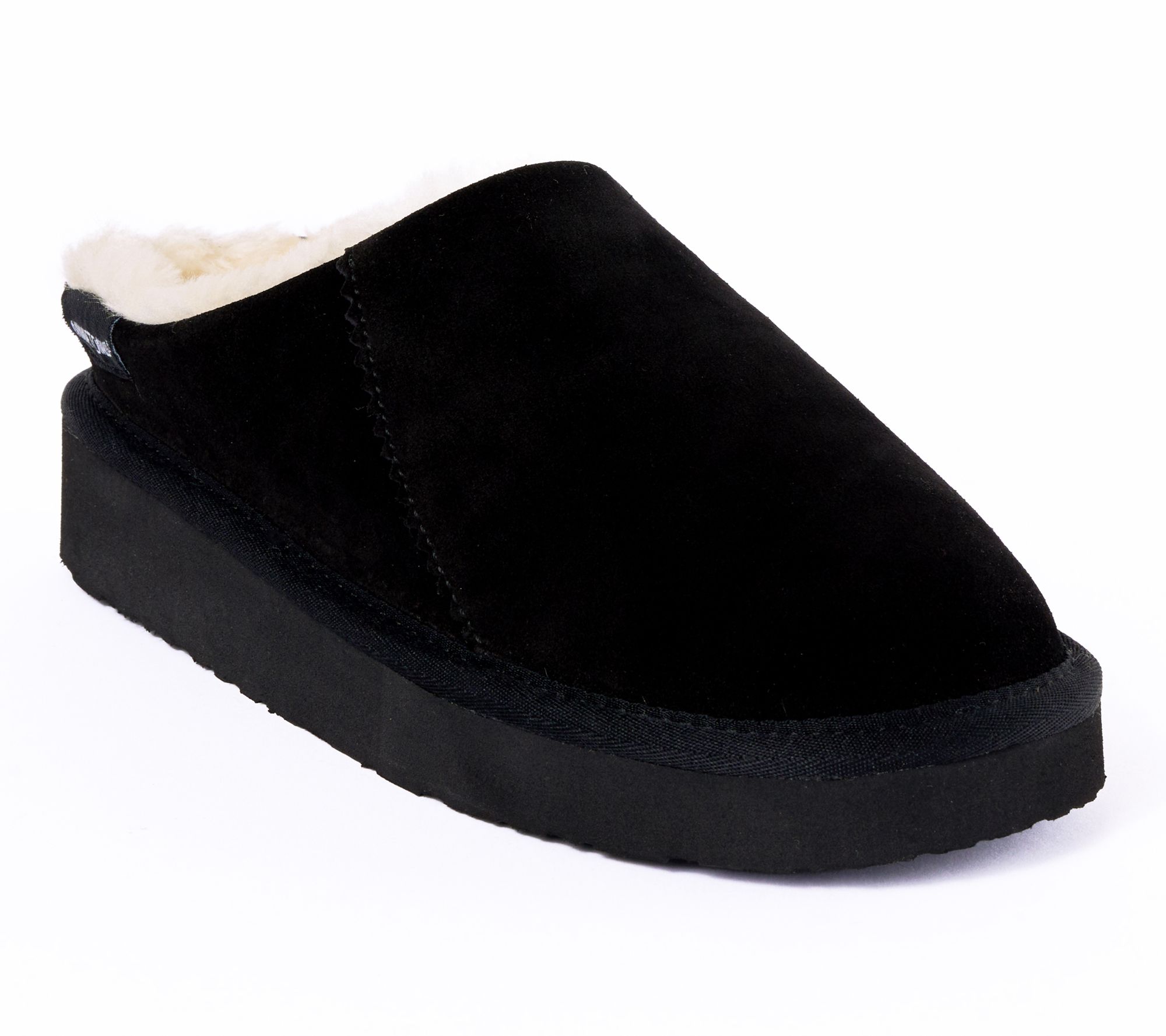 Minnetonka Women's Coze Around Clog Suede Slippers