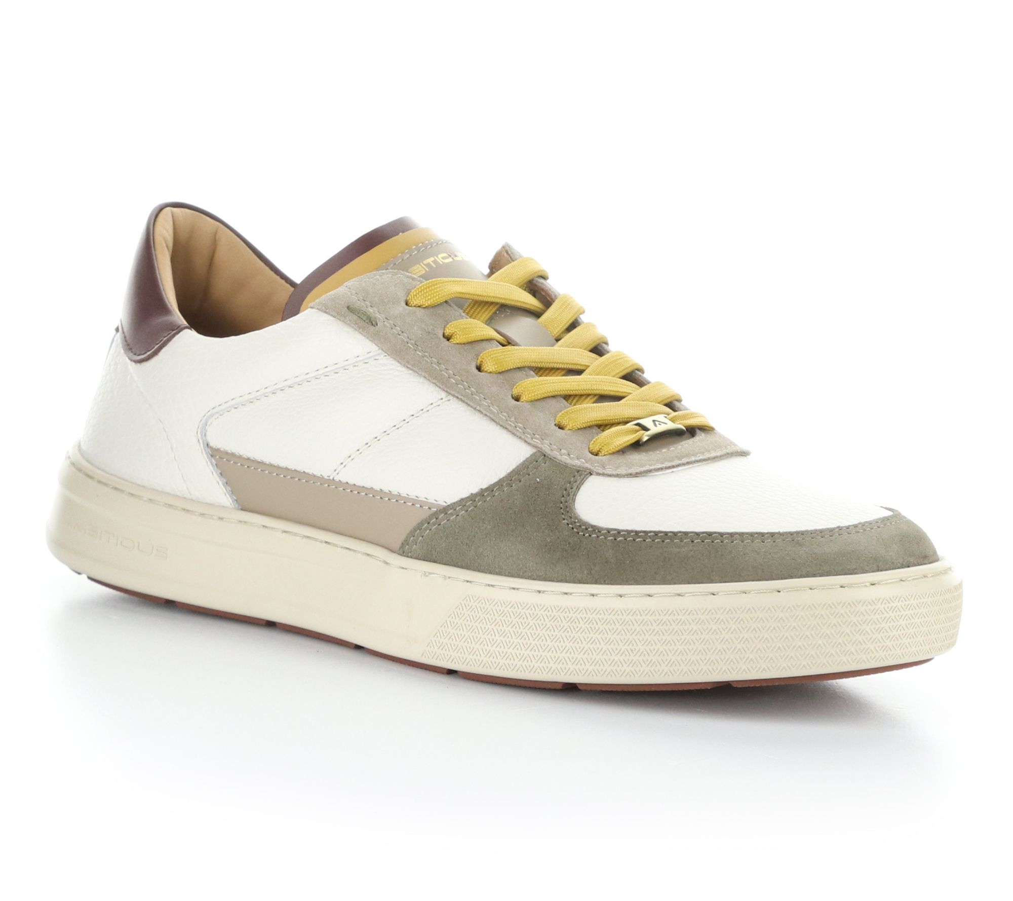 Ambitious Leather Lace Up Sneaker  - 14060