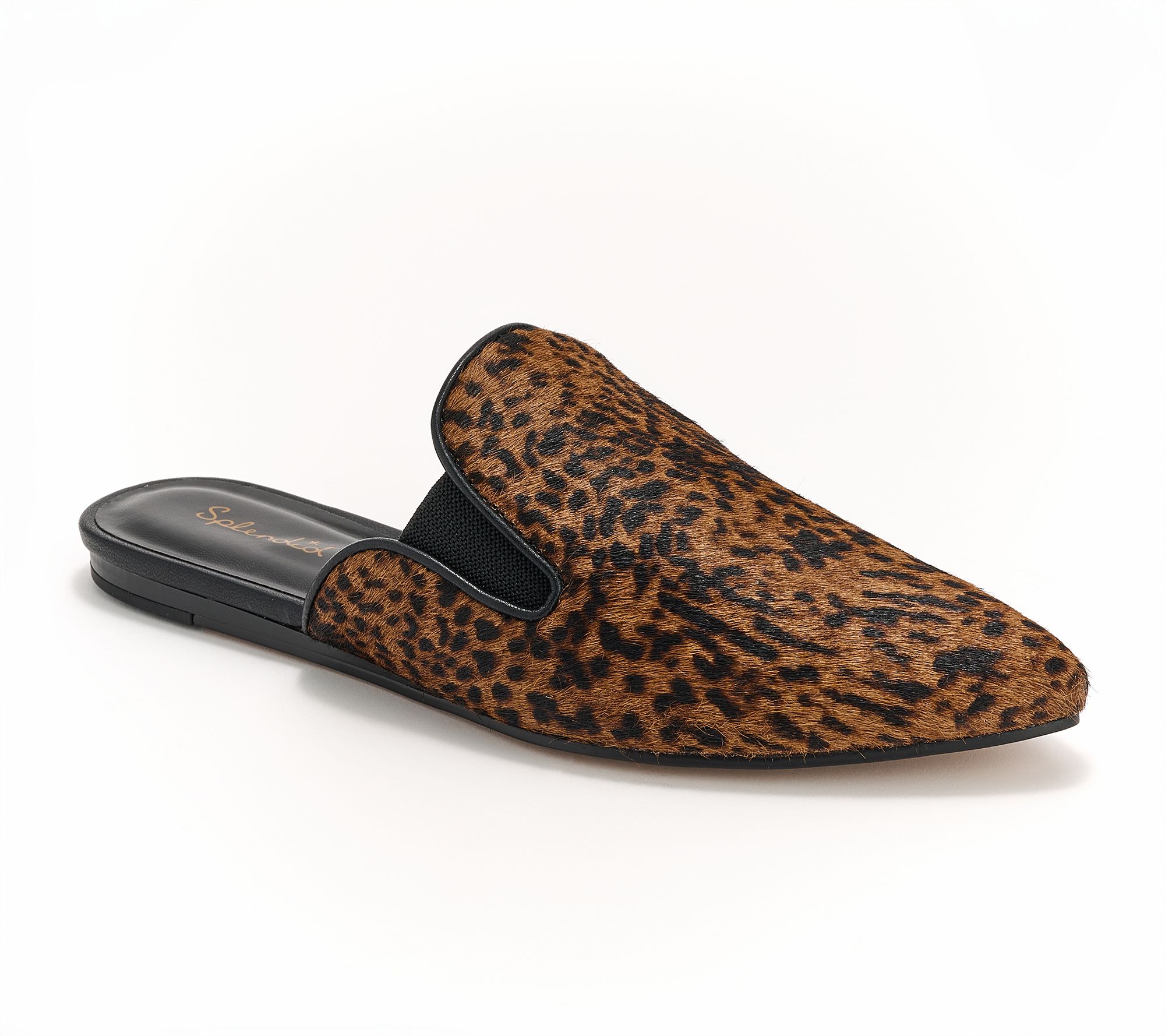 Splendid Suede Closed Toe Mules - Liza