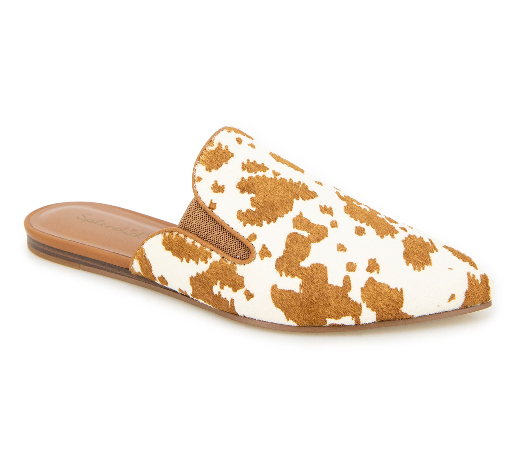 Splendid Suede Closed Toe Mules - Liza