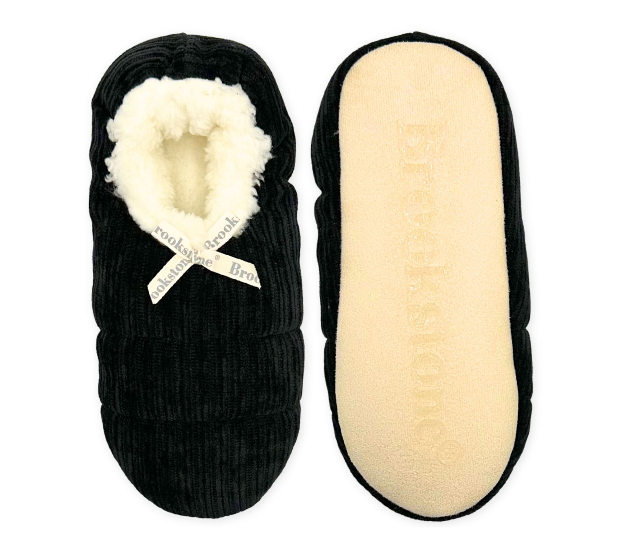 Brookstone Ladies' Slipper Socks with Non-SkidSoles