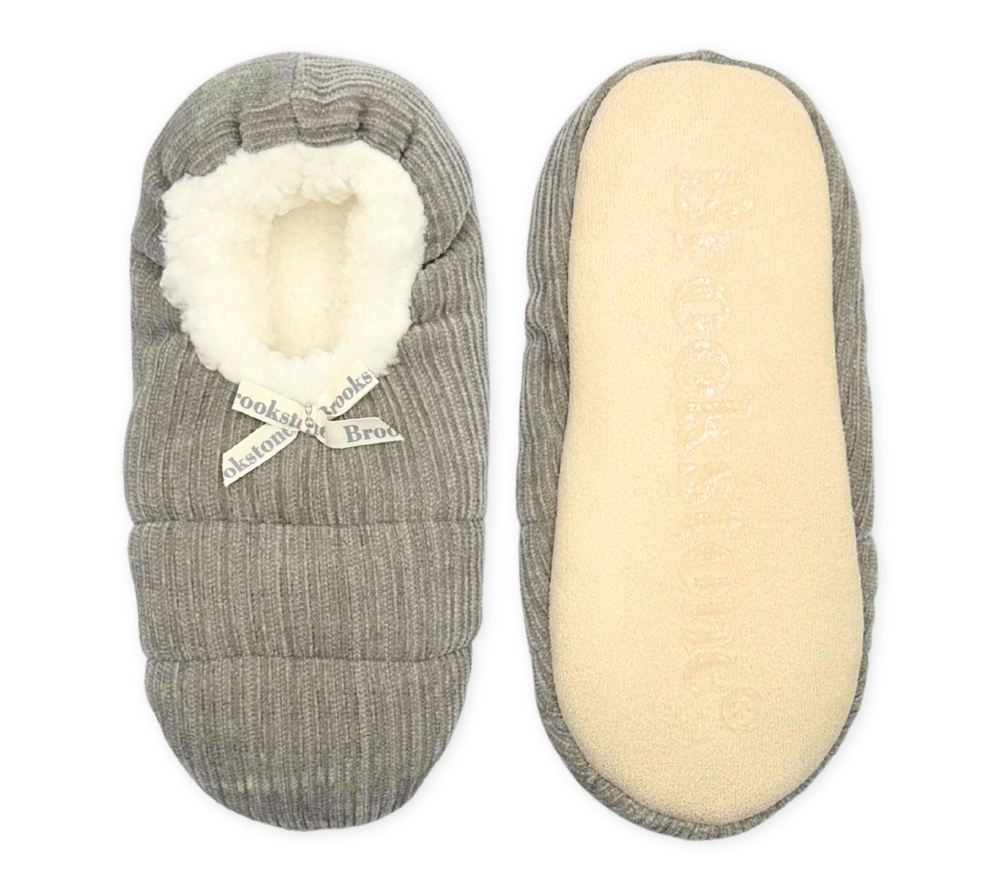 Brookstone Ladies' Slipper Socks with Non-SkidSoles