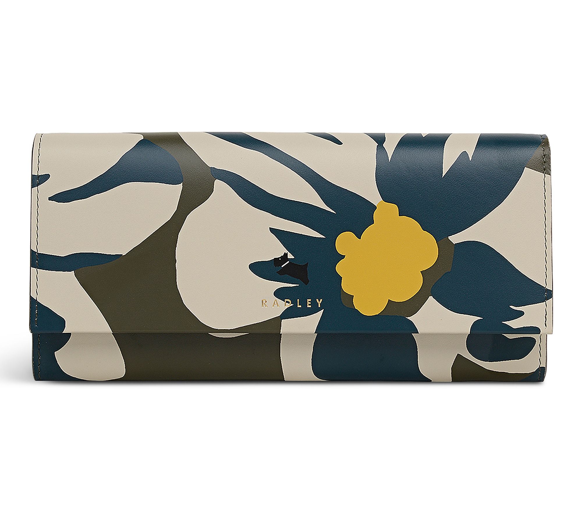 RADLEY Perfect Poppies Large Flapover Leather Wallet