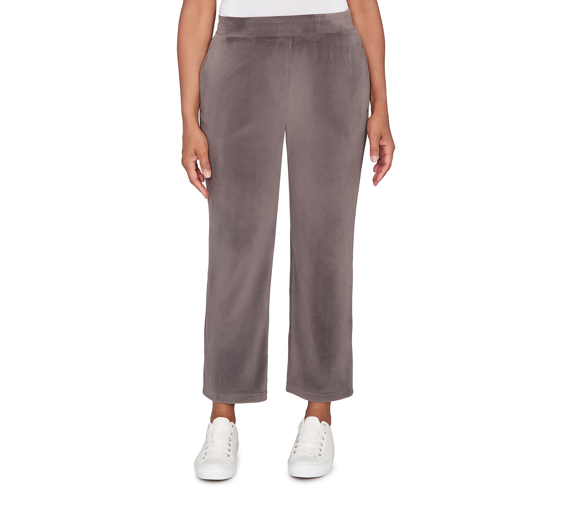 Alfred Dunner L uxe Double Knit Short Length P ants