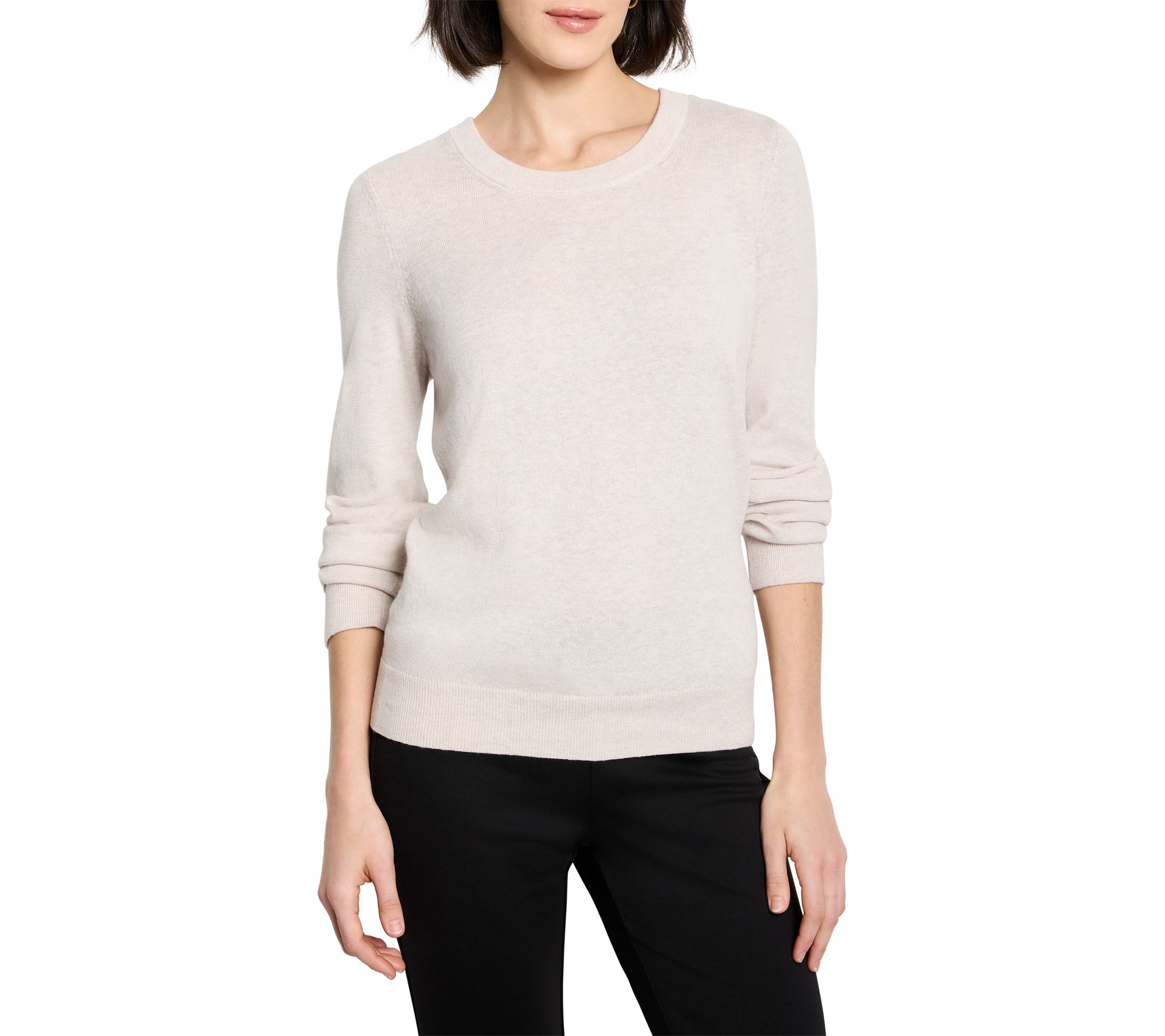 NIC+ZOE Pure Cotton Crew Neck Sweater