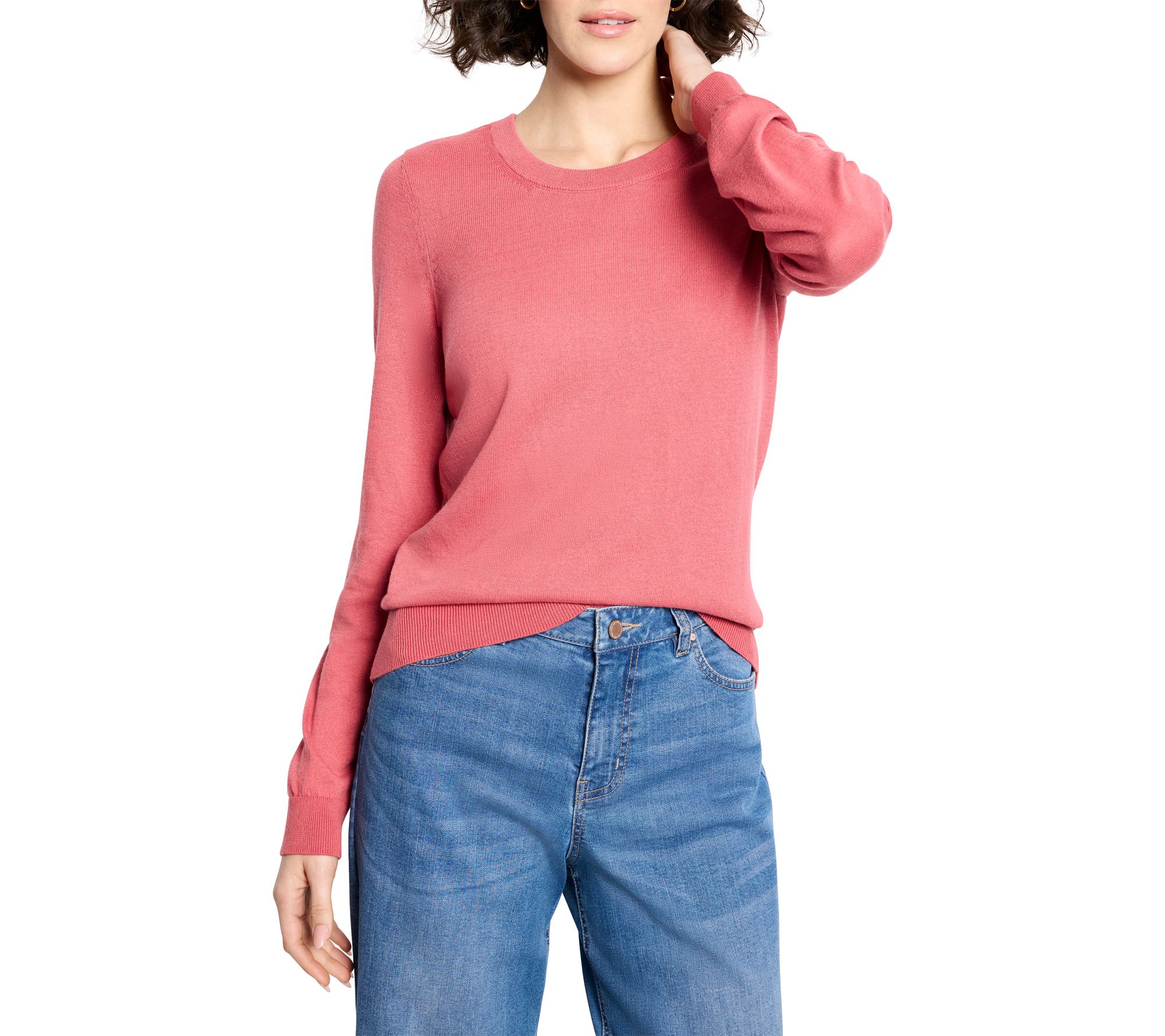 NIC+ZOE Pure Cotton Crew Neck Sweater